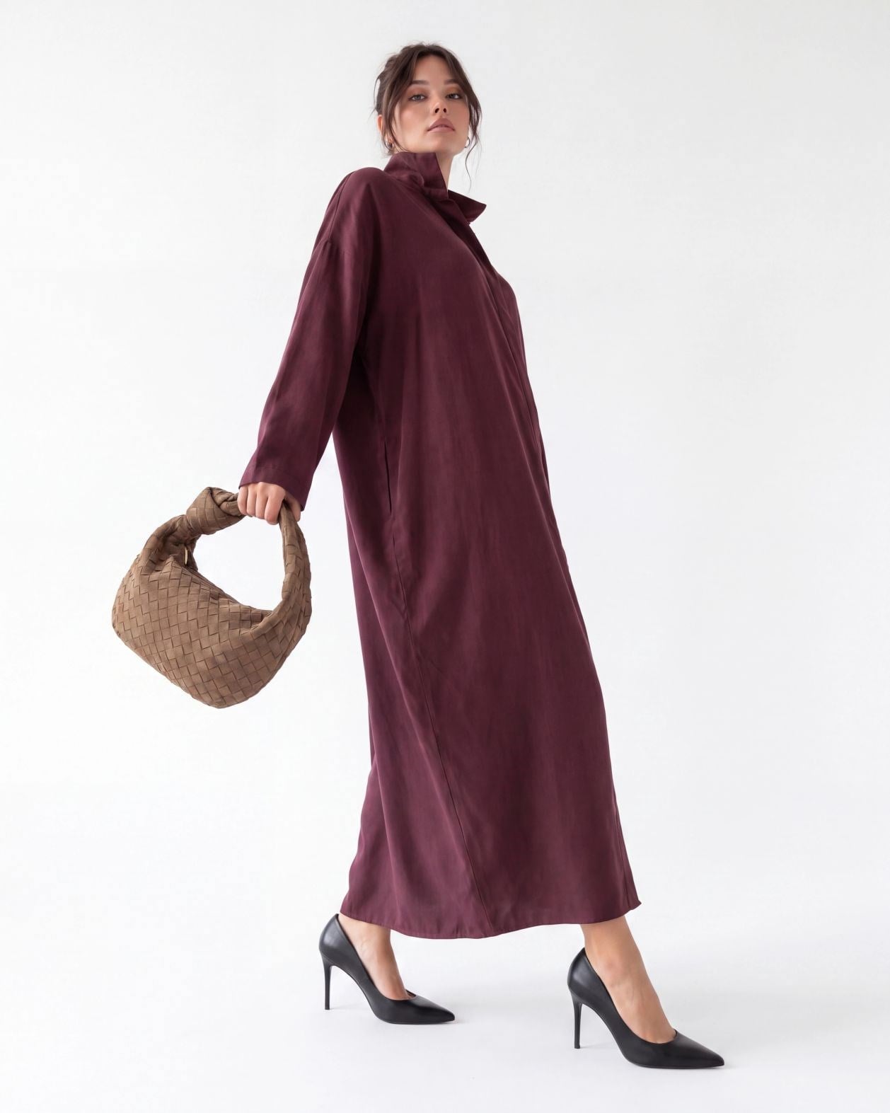 7705 ELBİSE-BORDO