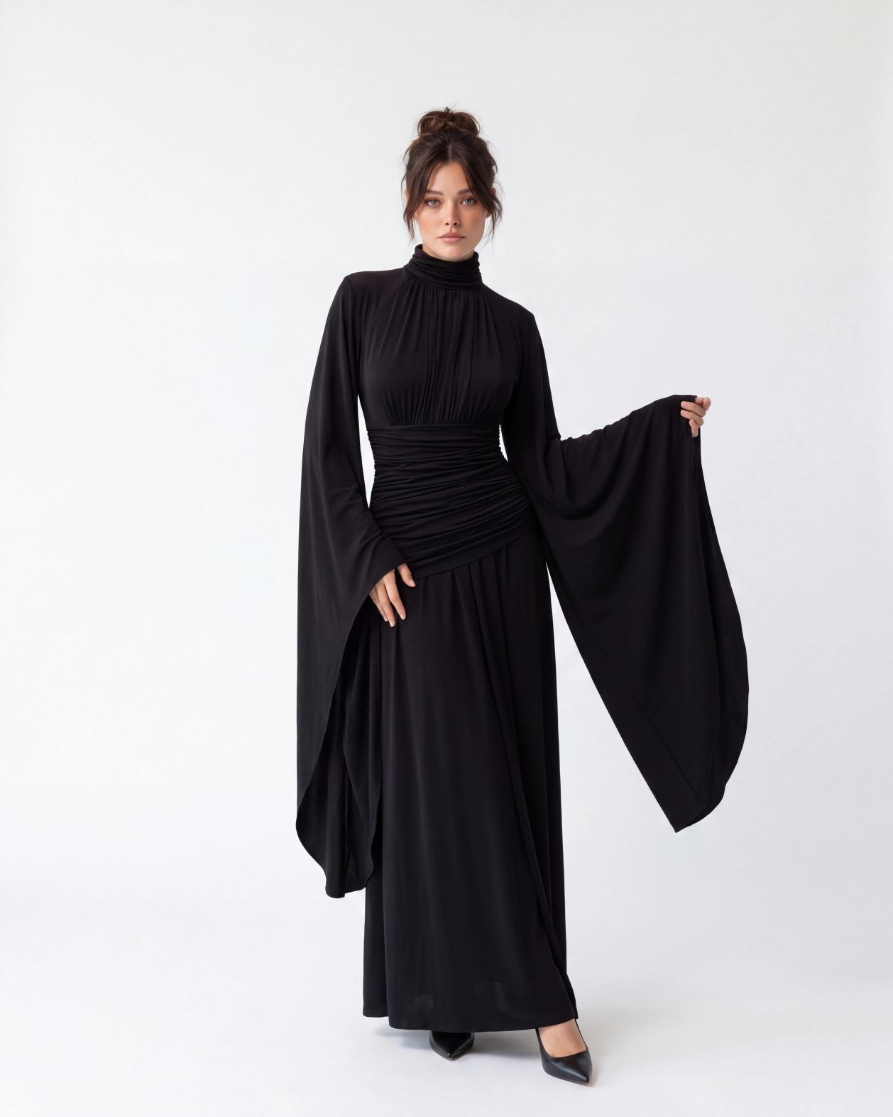 7711 ELBİSE-SİYAH