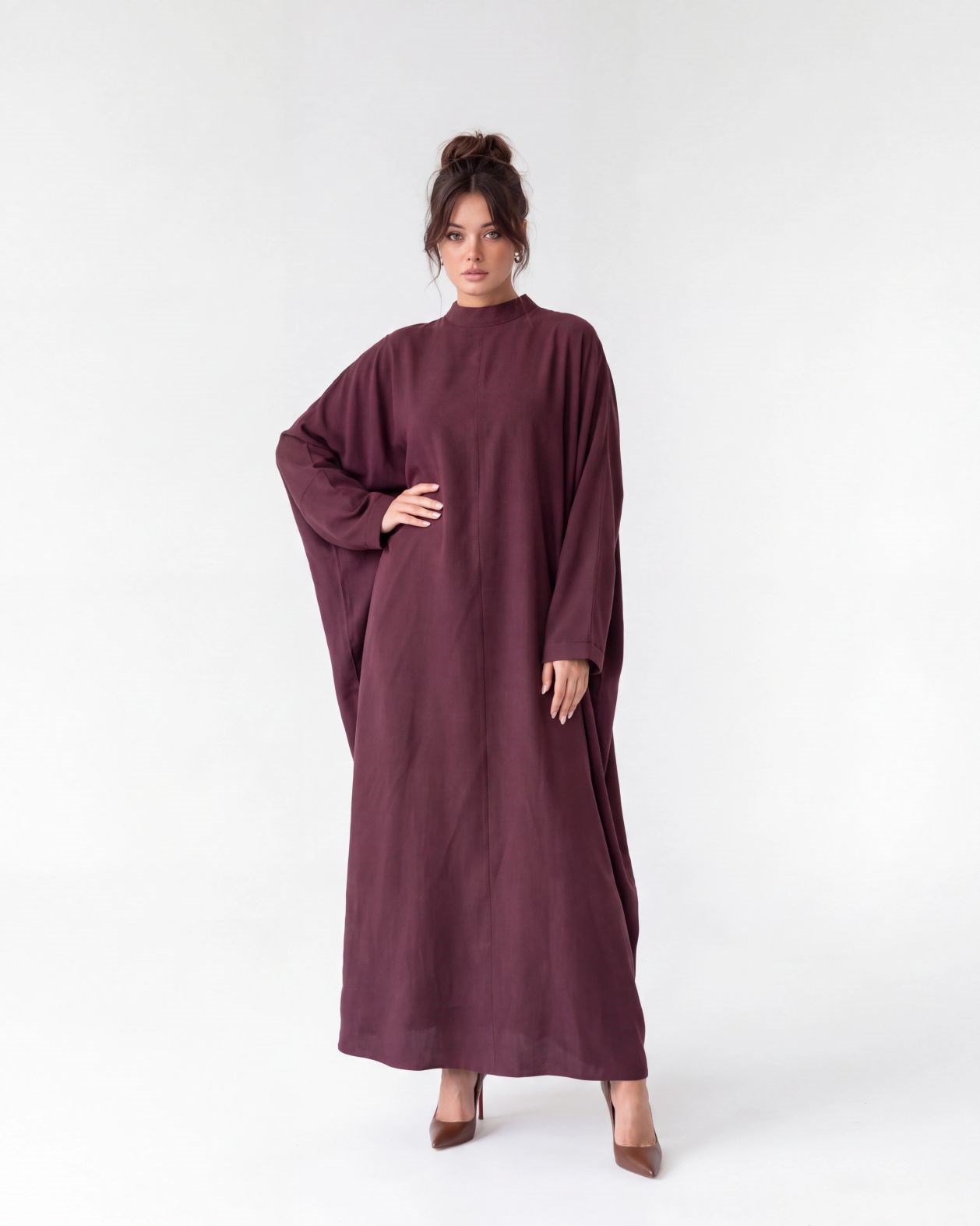 7717 ELBİSE-BORDO