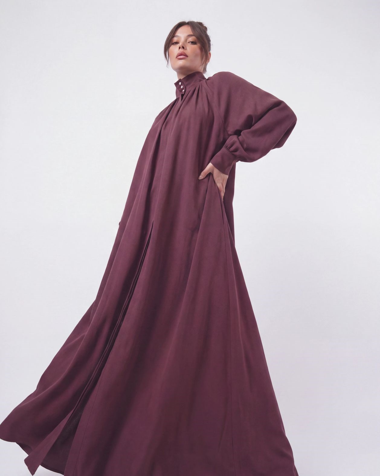 7725 ELBİSE-BORDO
