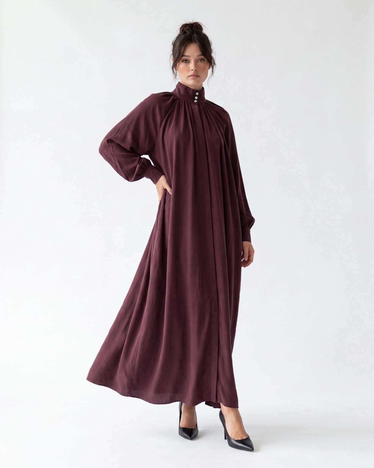 7725 ELBİSE-BORDO