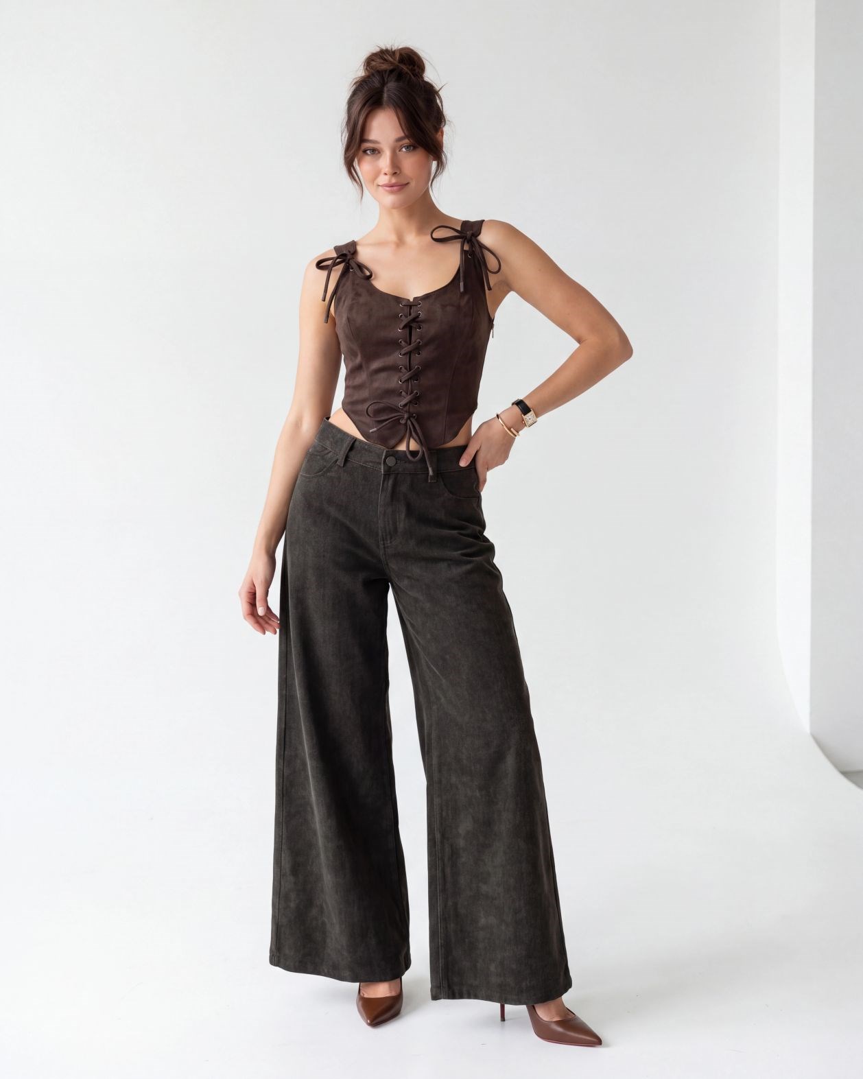 7735 PANTOLON-SİYAH