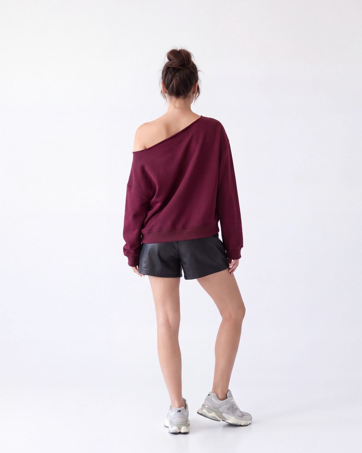 7738 SWEAT-BORDO