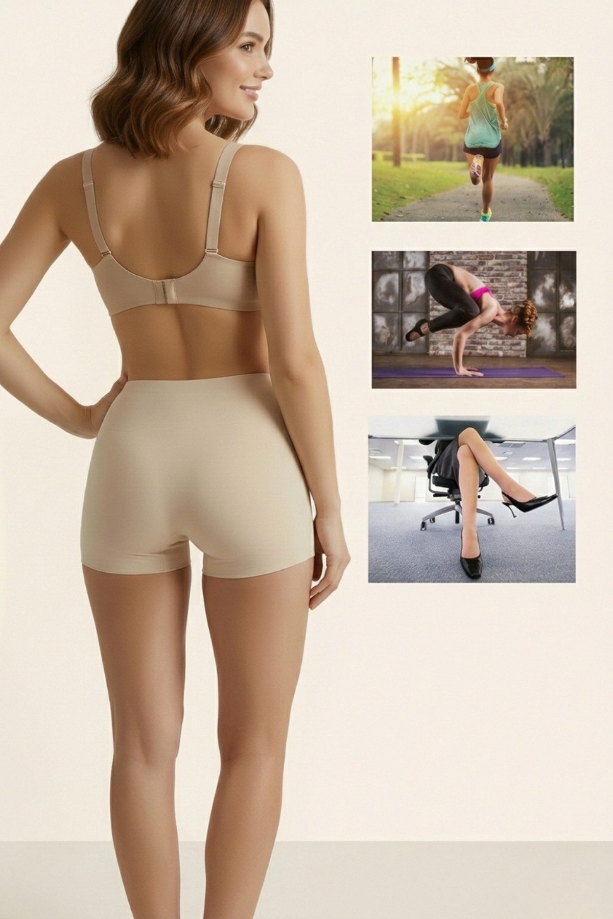 Carigna Model Toparlayıcı Ve Sıkılaştırıcı Lazer Kesim Iz Yapmaz Toparlayıcı Boxer Ten Renk