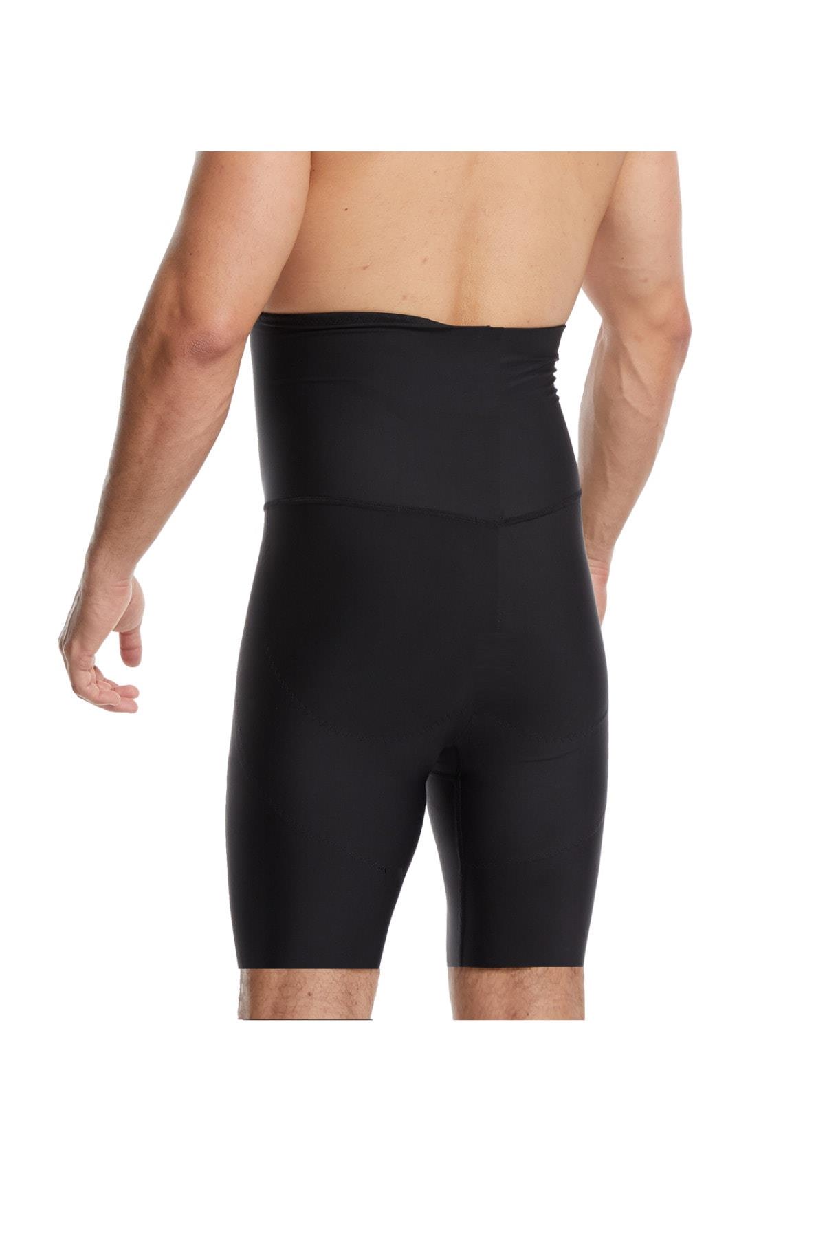 Danni Model Bel Ve Göbek Boxer Korse Siyah Renk