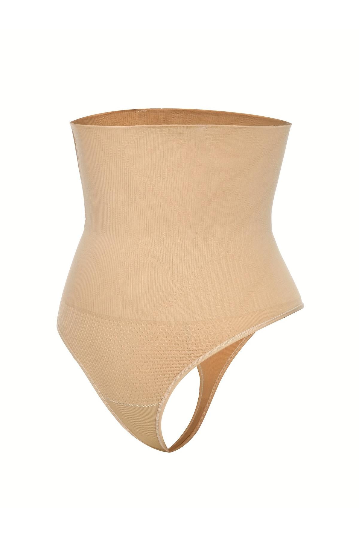 Lorica Model Seamless Örme Model Yüksek Bel Toparlayıcı String Külot Ten Renk