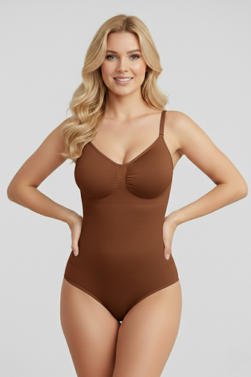 Mimola Model 3 Bölge Etkili ÖrmeKumaş Yapılı String Body Kahve Renk