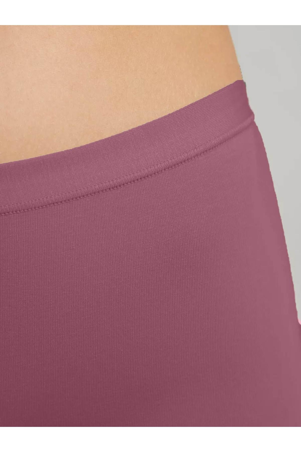 Moncorno Model Cool & Comfort Toparlayıcı İz Yapmayan Seamless Örme Boxer Gül Kurusu Renk