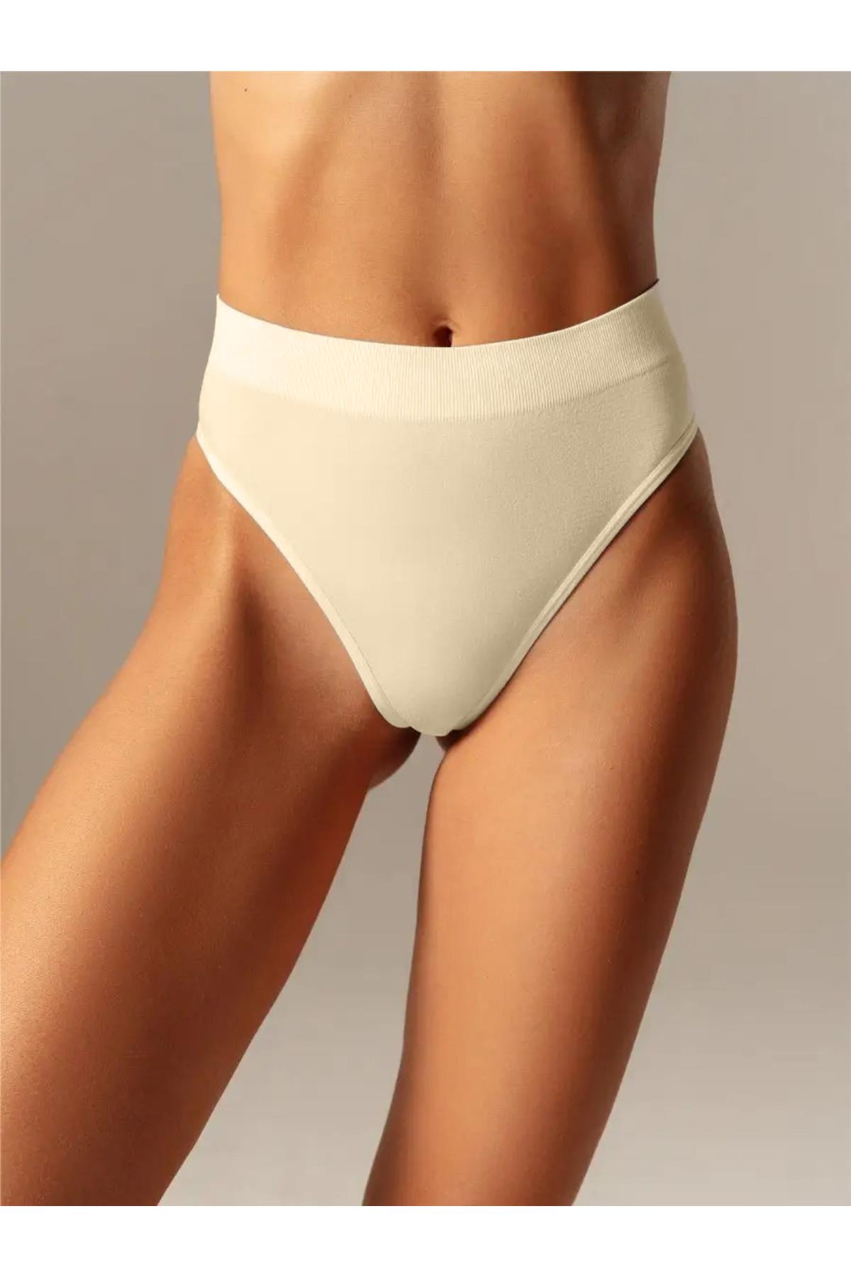 Navelli Model Seamless Beli Lastikli Rahat Tanga Külot Ten Renk