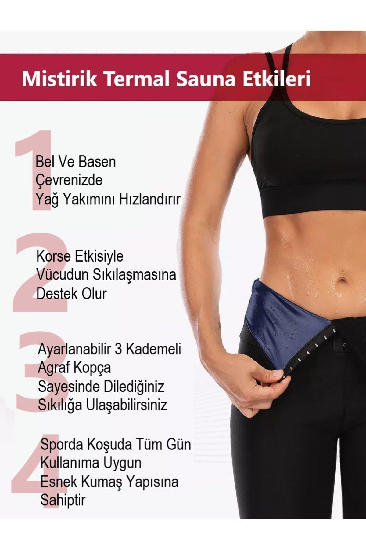 Sauna-Şort Extra İncelten Yağ Yakan Termal İçlik Sauna Şort