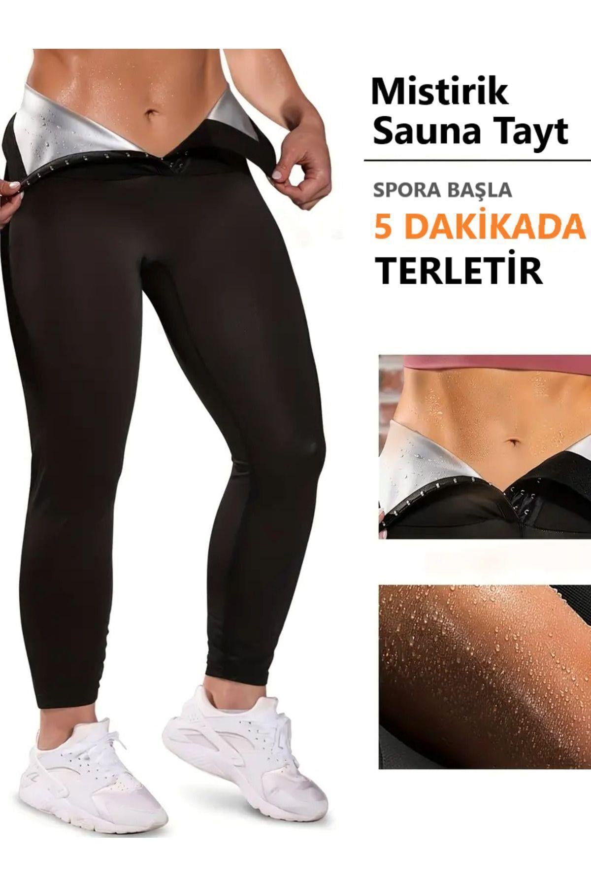 Sauna-Tayt Model Vücut Şekillendirici Termal Giyim Sauna Tayt