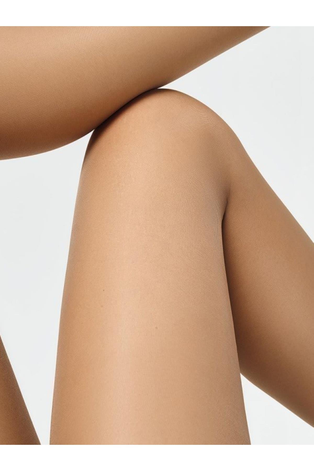 Sorano Model Fit Sıkılaştıran Ince Çorap Külotlu Korseli Çorap Kahve Renk