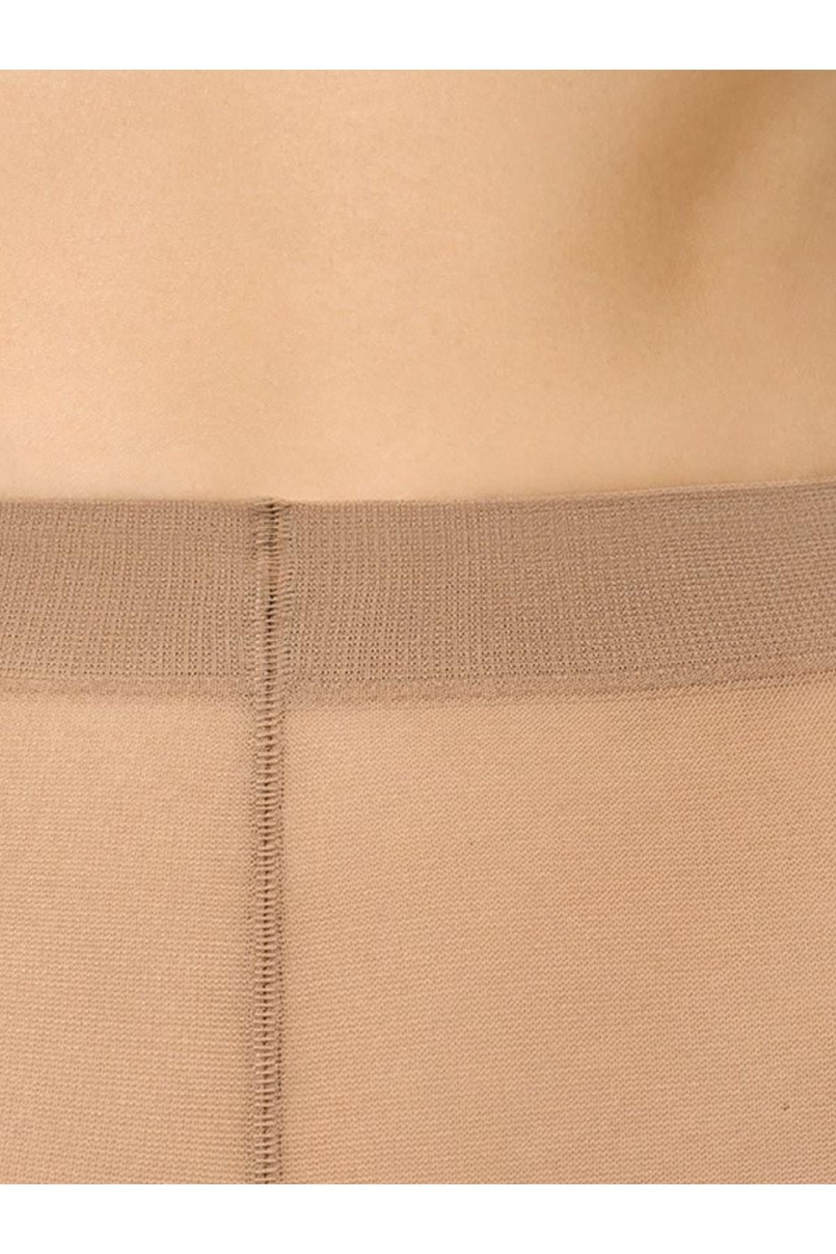 Sorano Model Fit Sıkılaştıran Ince Çorap Külotlu Korseli Çorap Kahve Renk