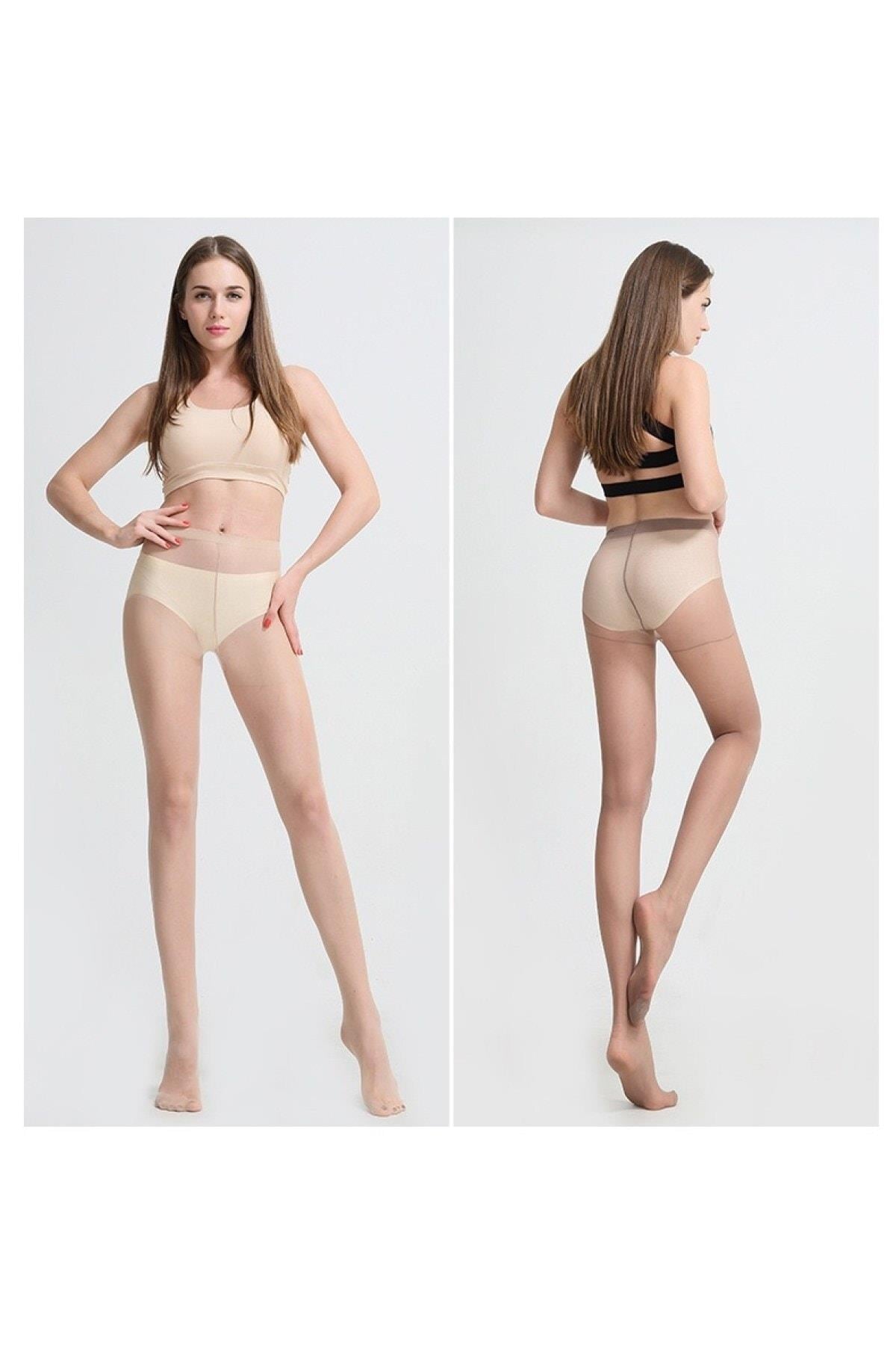 Sorano Model Fit Sıkılaştıran Ince Çorap Külotlu Korseli Çorap Ten Renk
