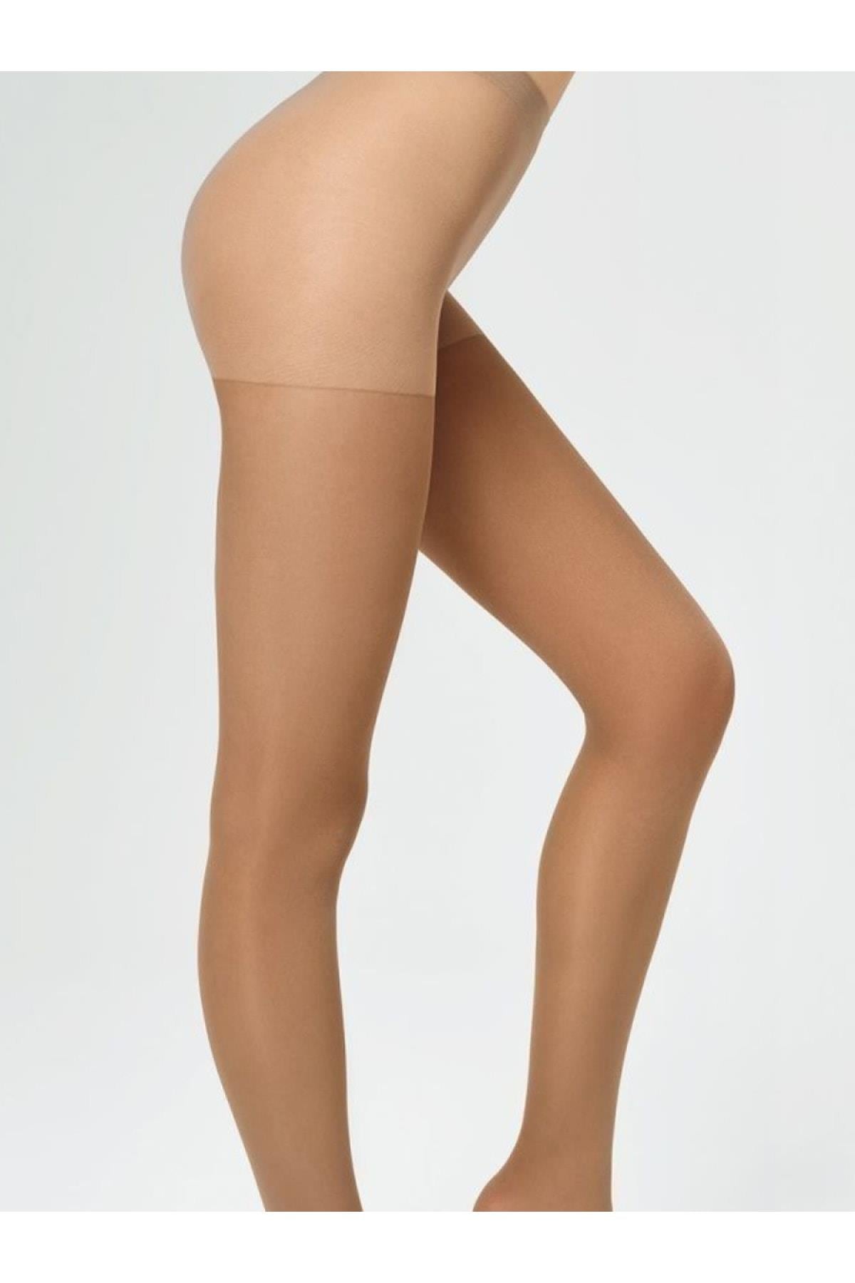 Sorano Model Fit Sıkılaştıran Ince Çorap Külotlu Korseli Çorap Kahve Renk
