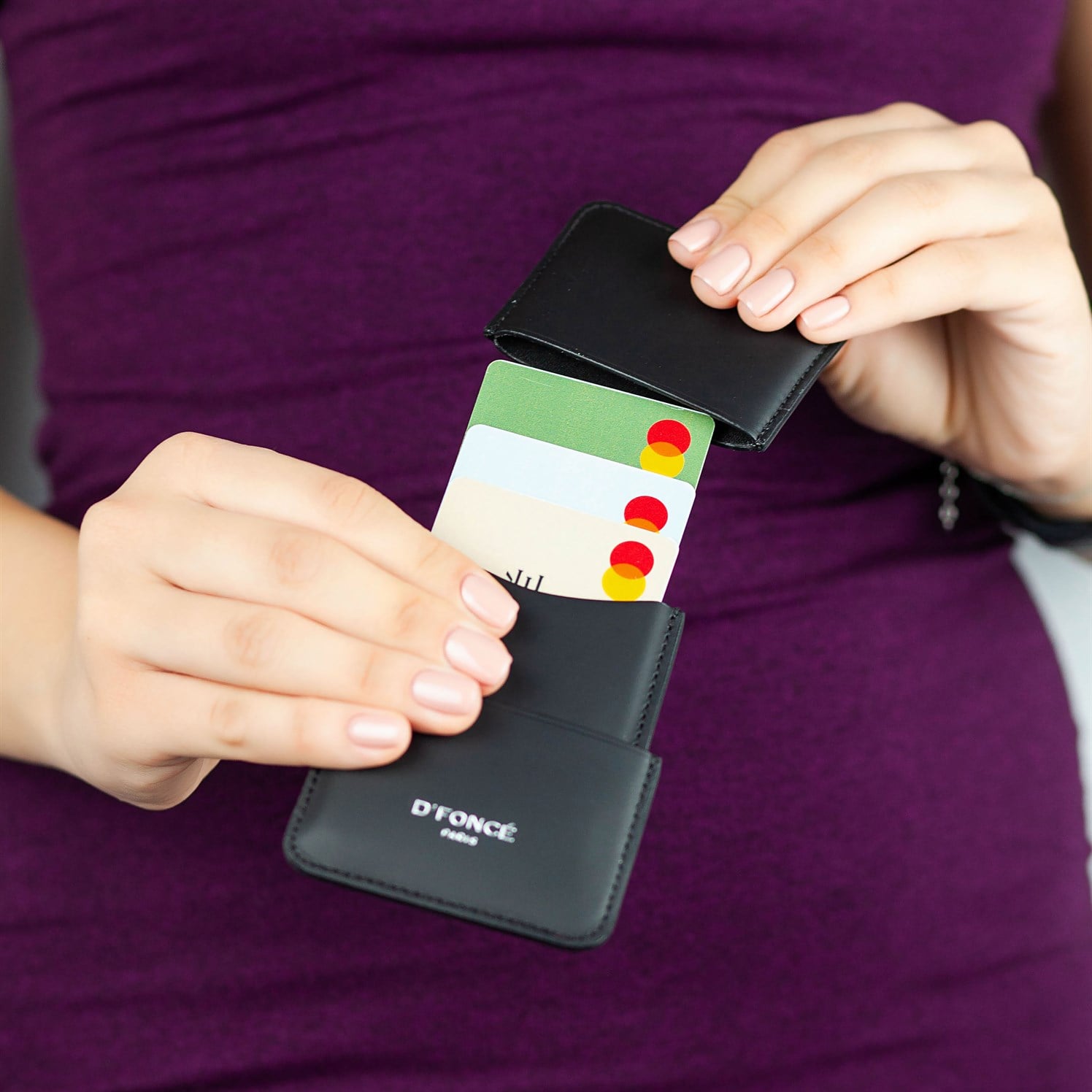 Comcard Kartvizitlik Nero Black 