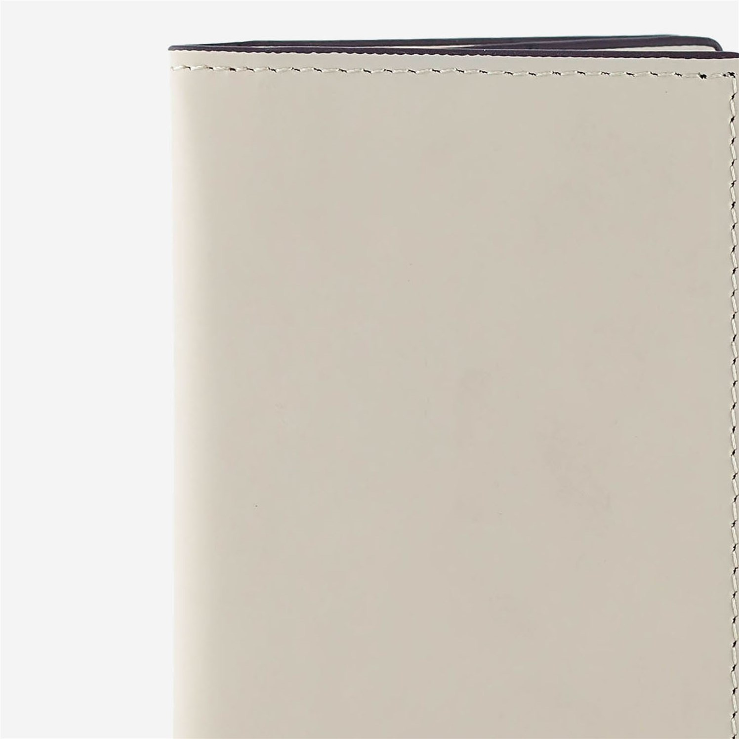 Compartments Hakiki Deri Cüzdan Cream Krem