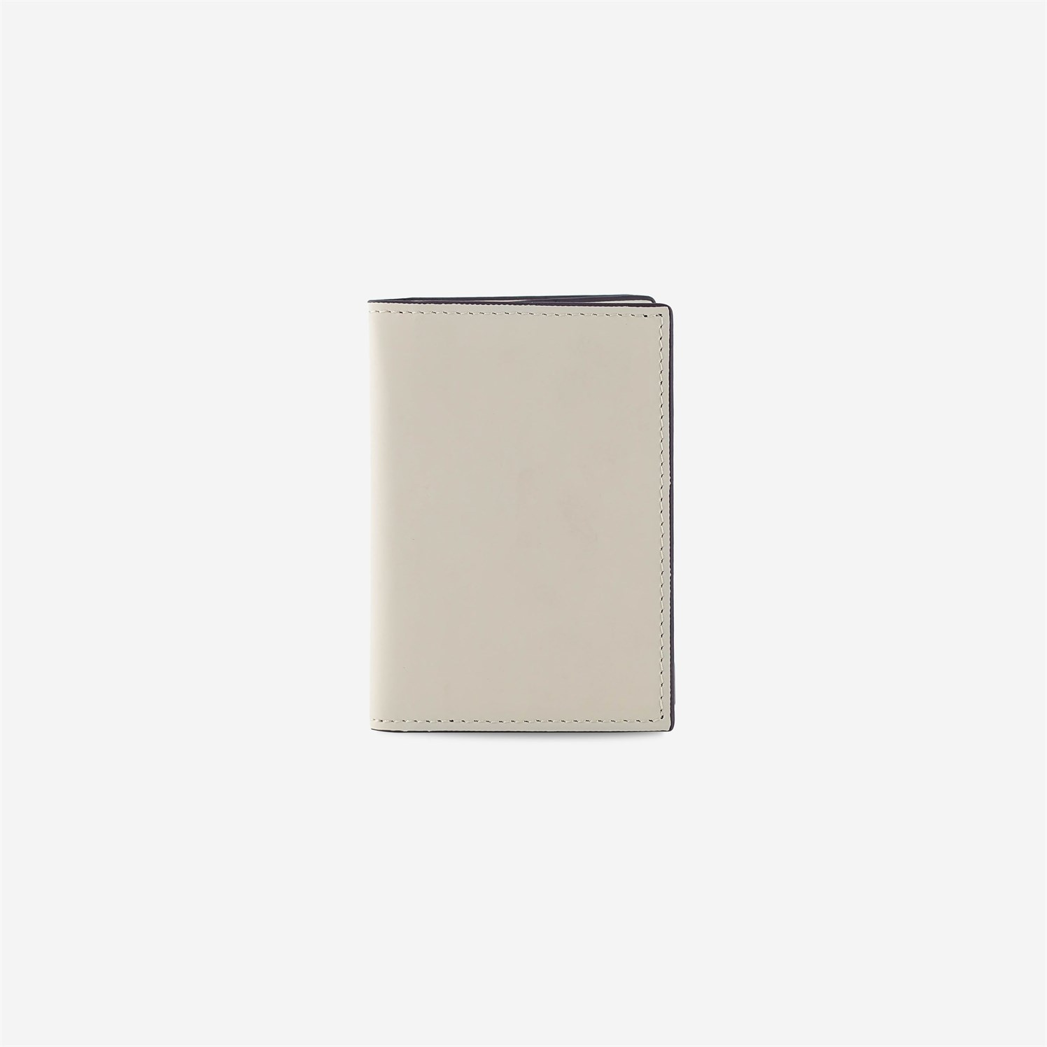 Compartments Hakiki Deri Cüzdan Cream Krem