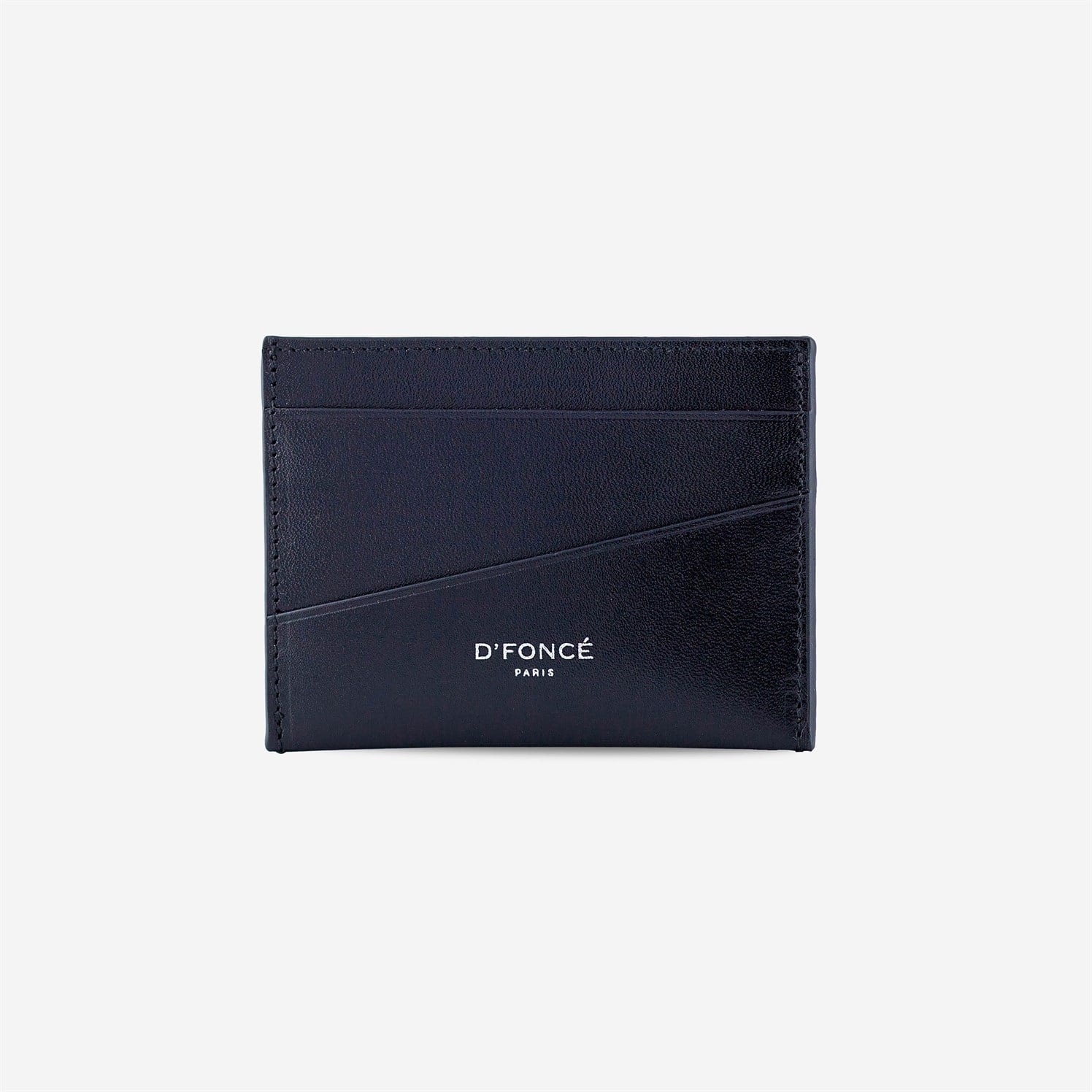 Compartments Hakiki Deri Kartlık Nero Black