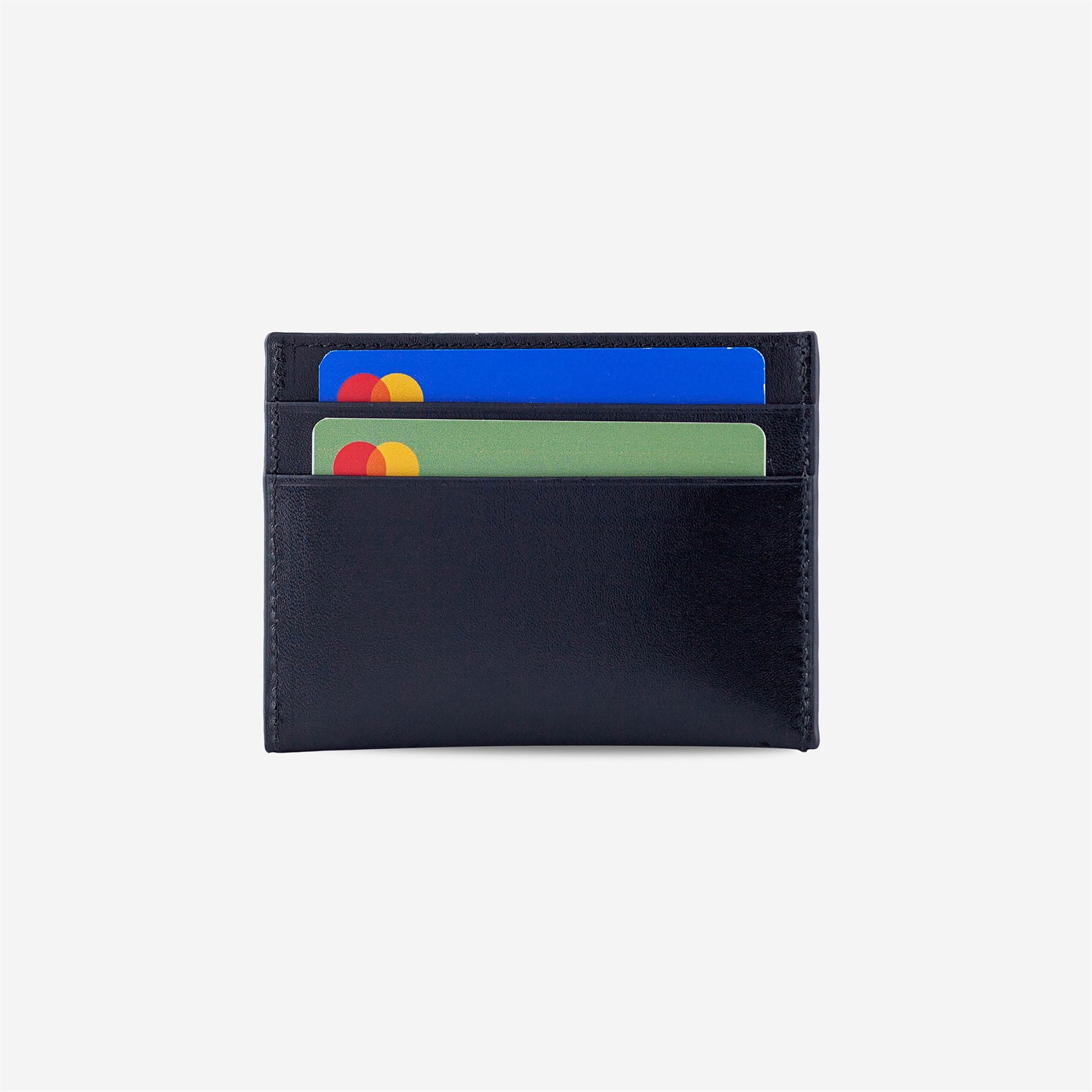 Compartments Hakiki Deri Kartlık Nero Black