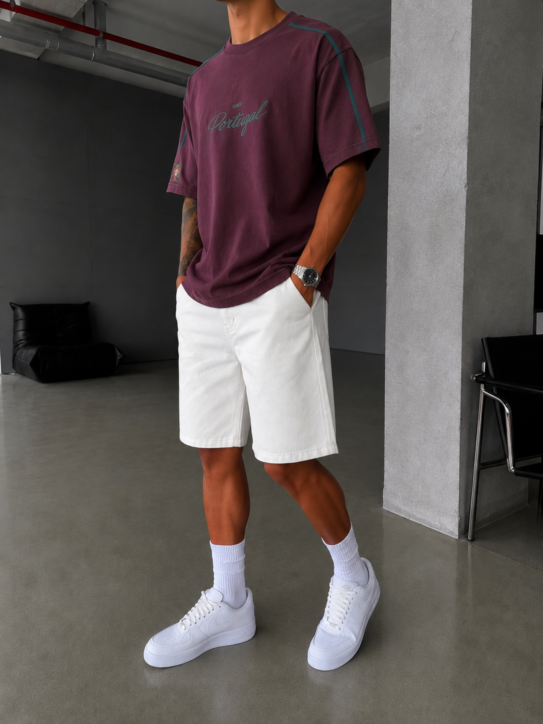   NO362 Porto Script Tee 