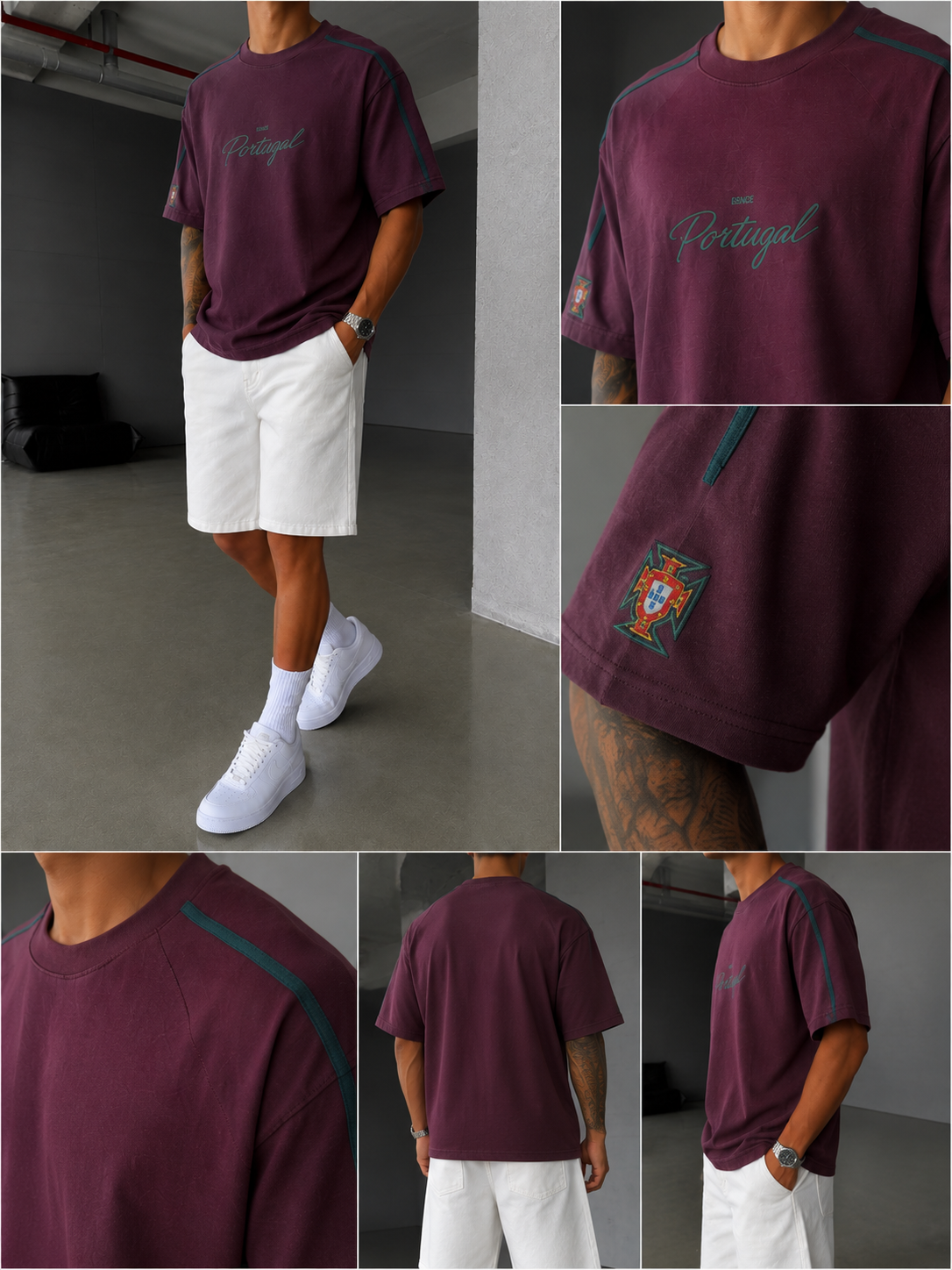   NO362 Porto Script Tee 