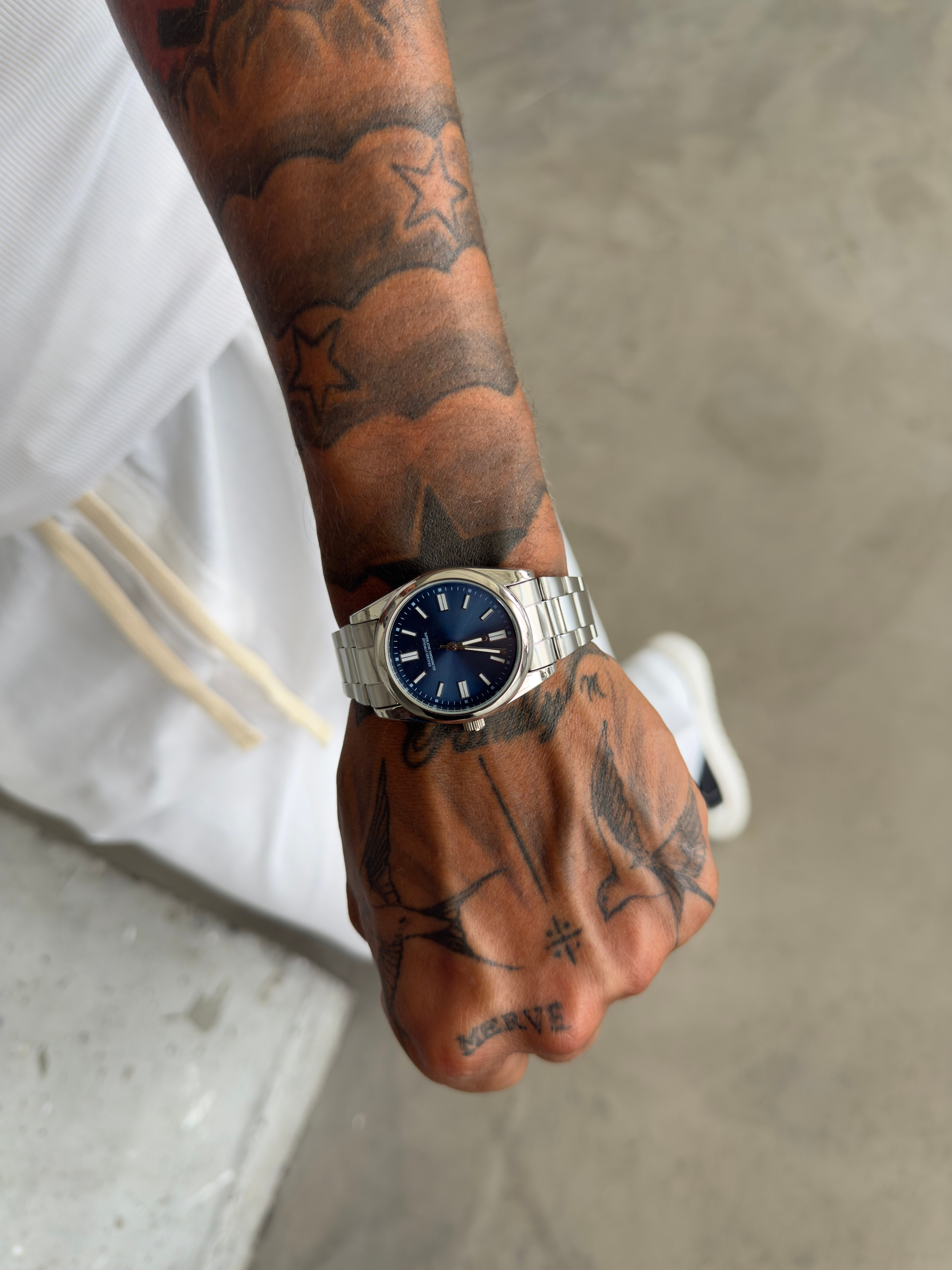  Steel Watch Saat