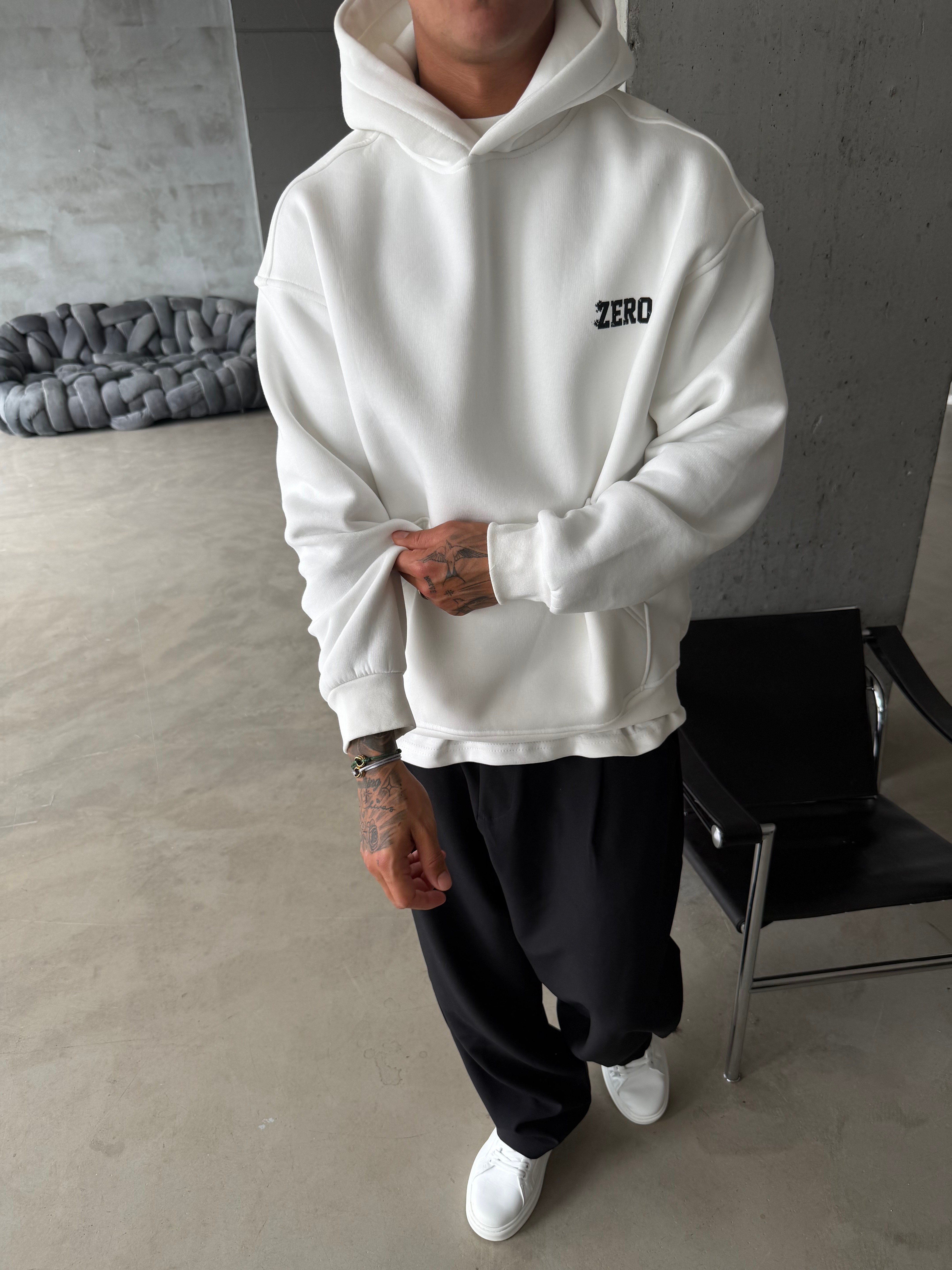 00 Zero Premium Yıkamalı Hoddie