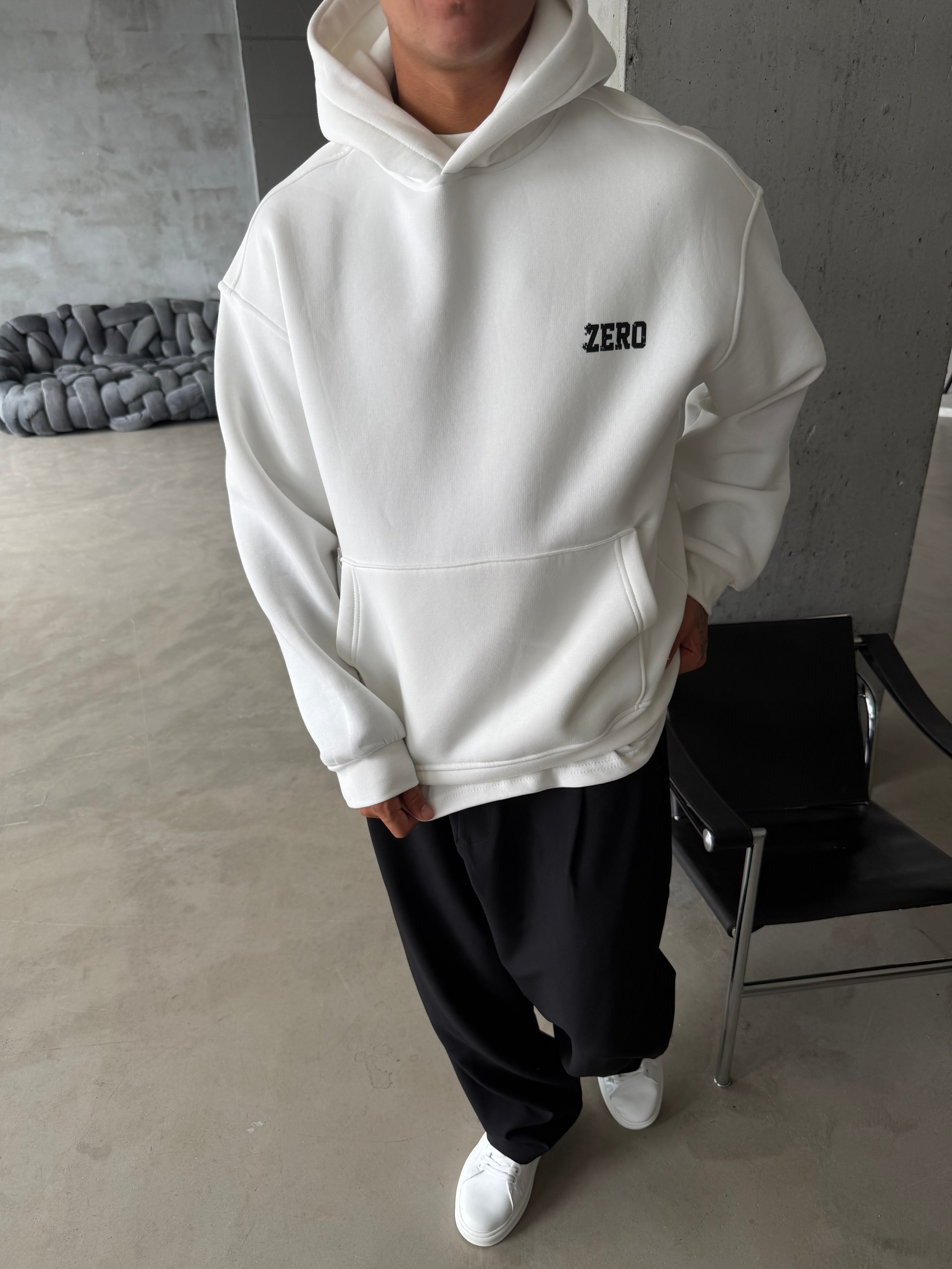 00 Zero Premium Yıkamalı Hoddie