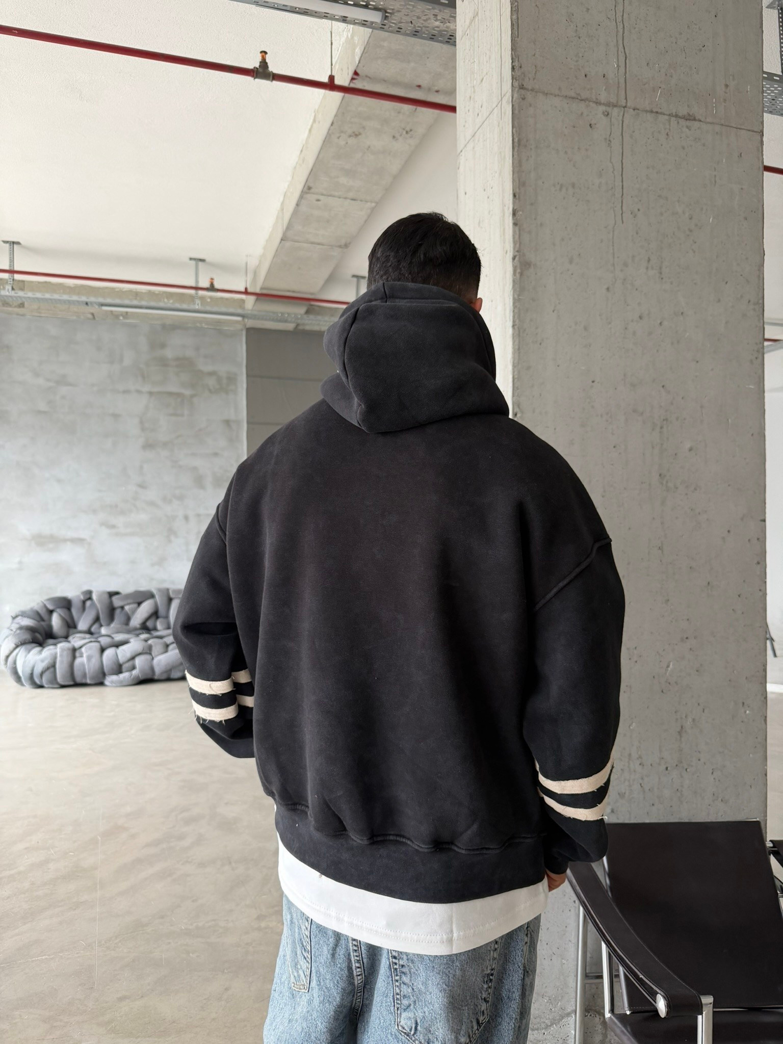 17 Stonger Premium Acid Yıkama Hoodie