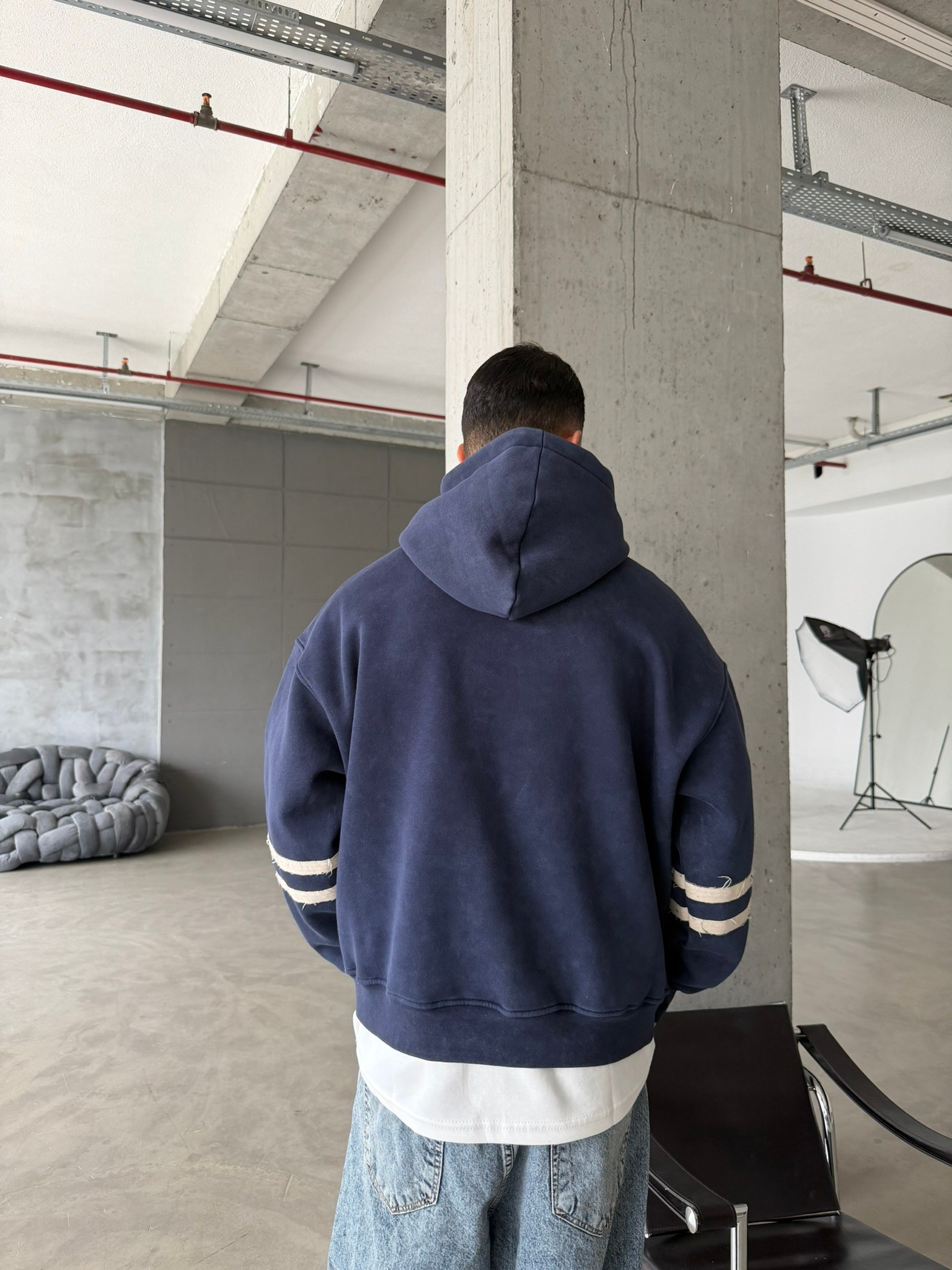 17 Stonger Premium Acid Yıkama Hoodie