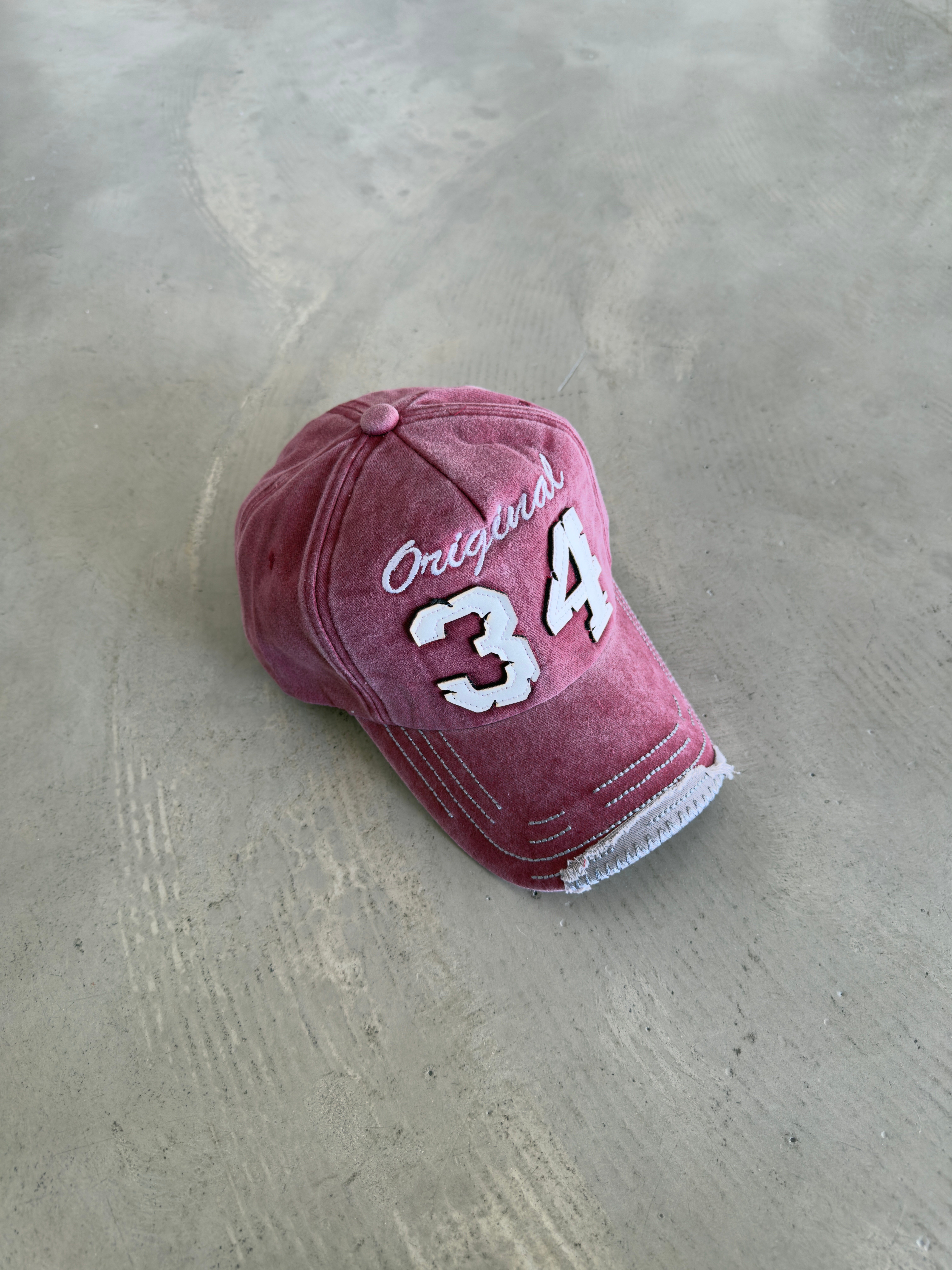 34 Heritage Cap - Bordo