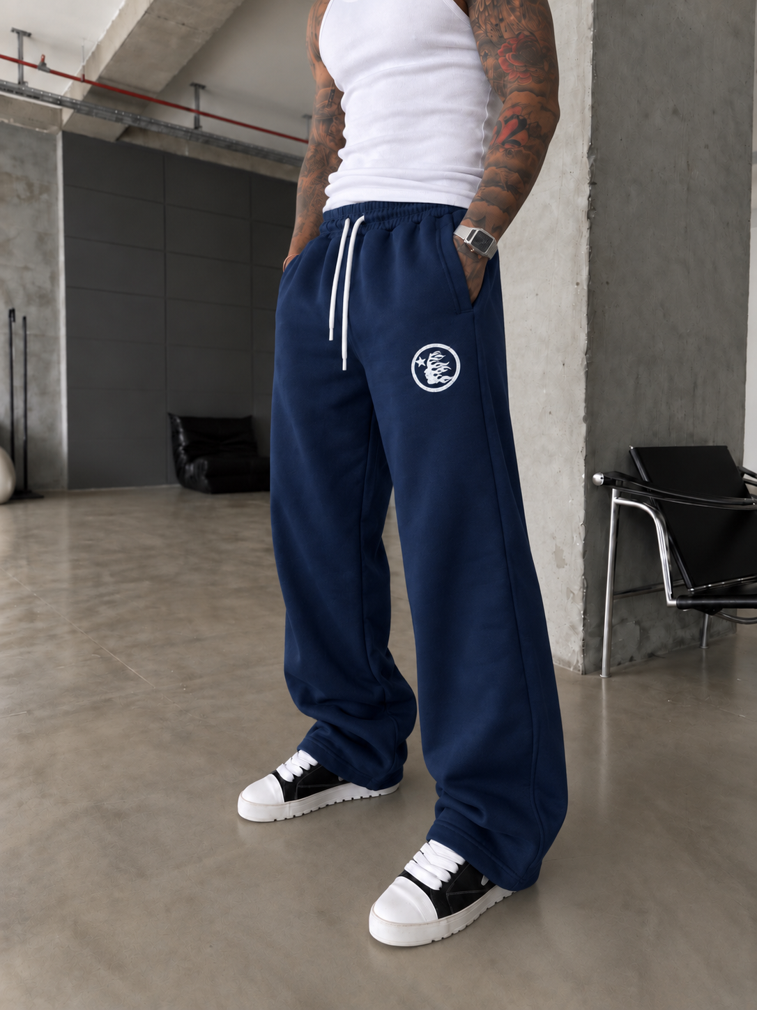 362 Flame Logo Baggy Eşofman 