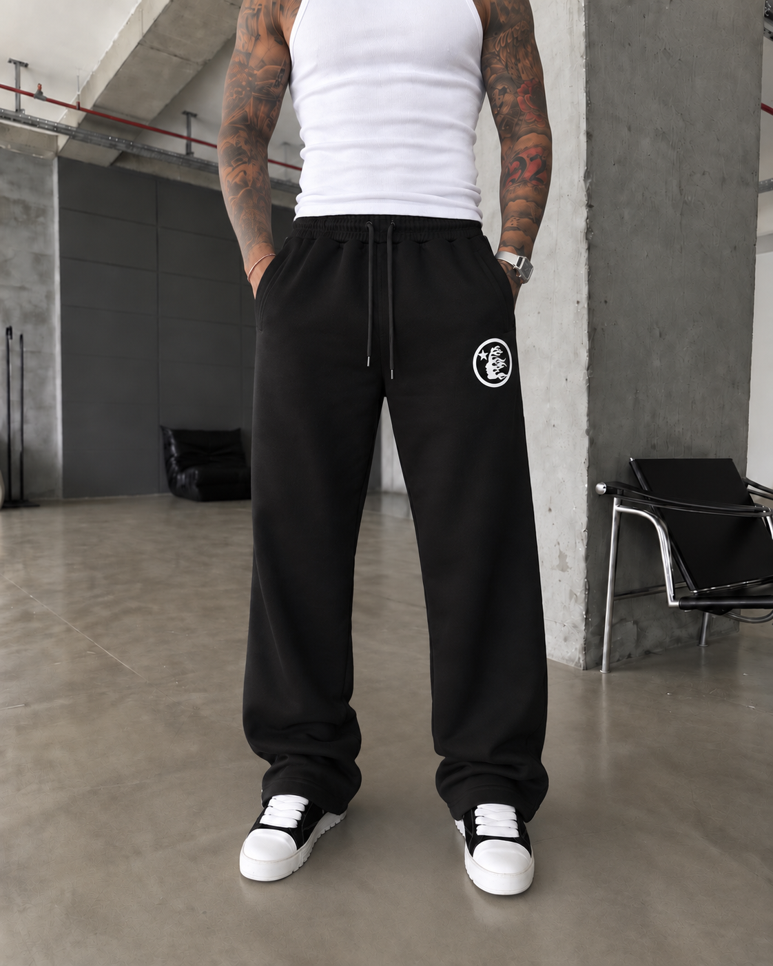 362 Flame Logo Baggy Eşofman 