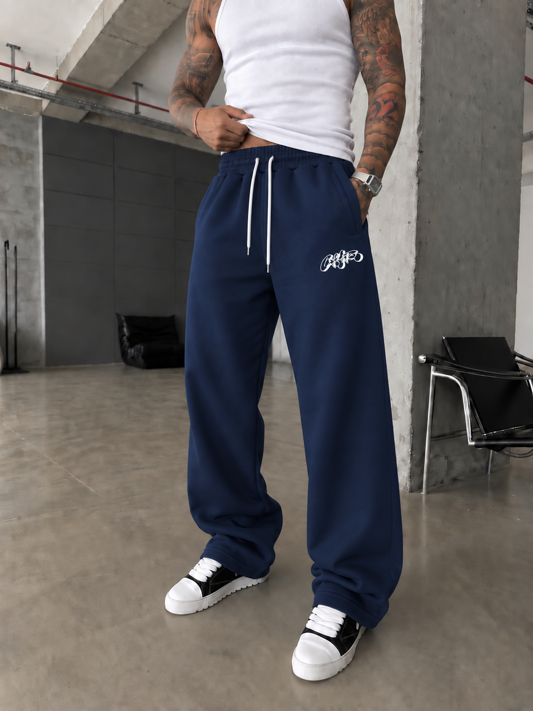 362 Grafitti Baskı Premium Baggy Eşofman