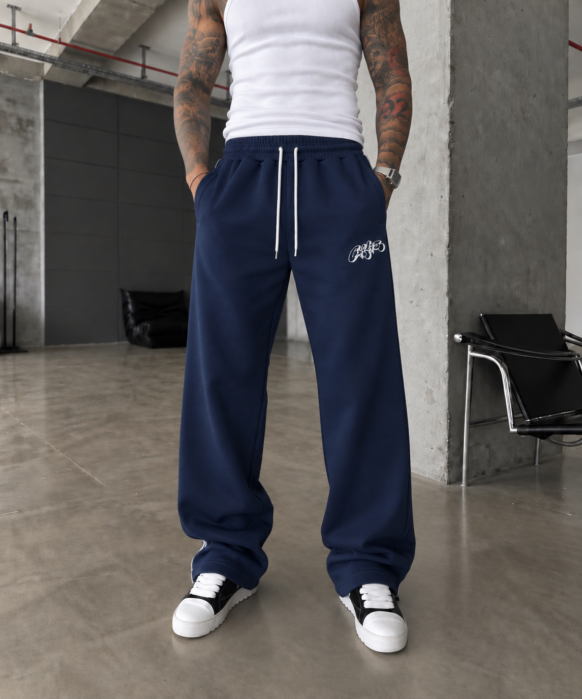 362 Grafitti Baskı Premium Baggy Eşofman