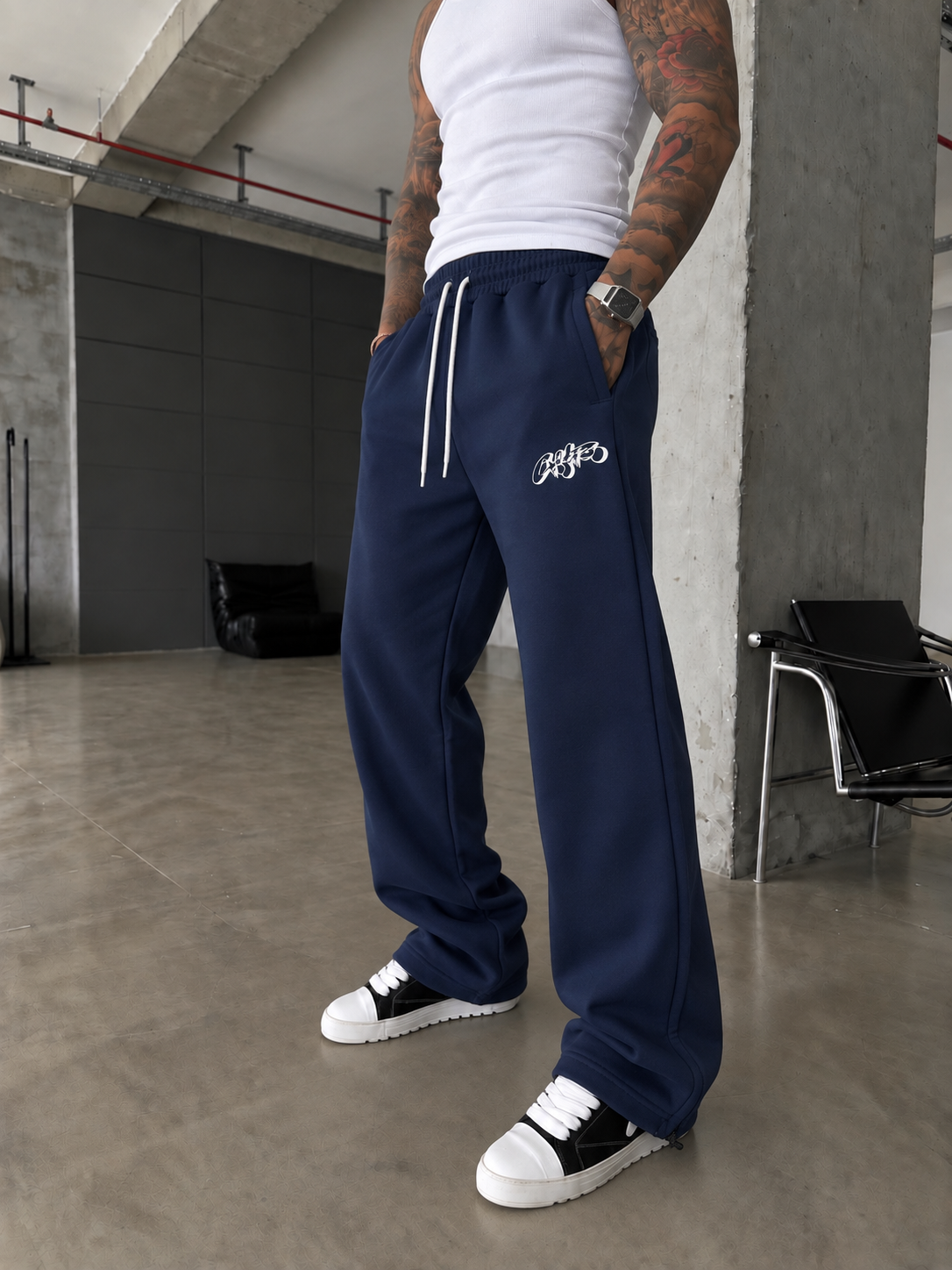 362 Grafitti Baskı Premium Baggy Eşofman
