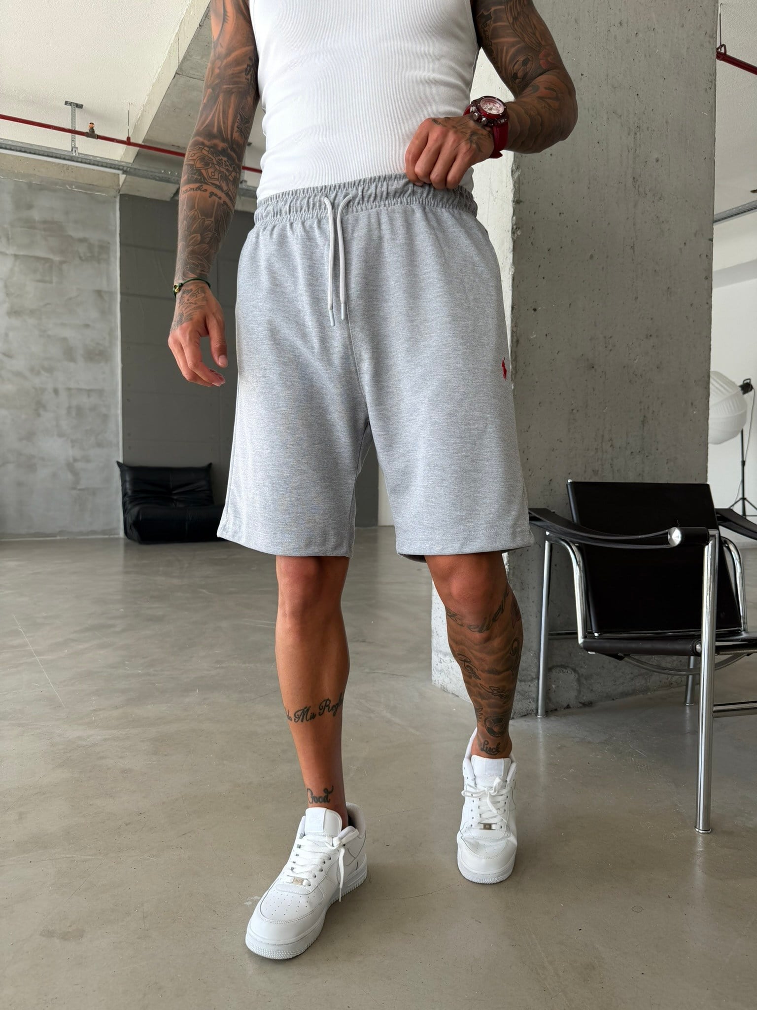 362 Icon Essential Shorts - Gri