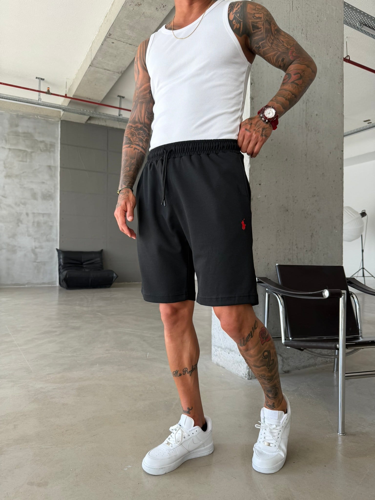 362 Icon Essential Shorts - Siyah