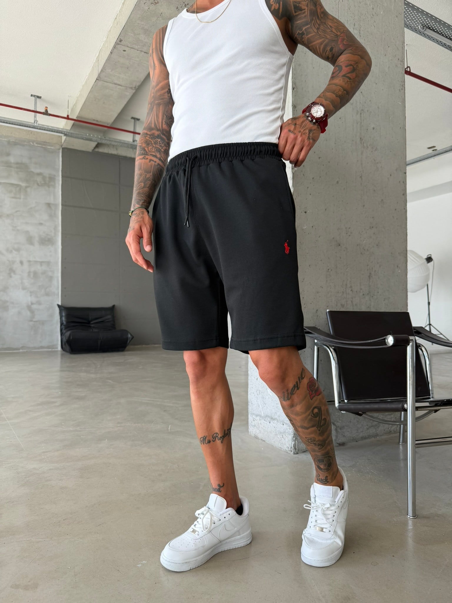 362 Icon Essential Shorts - Siyah