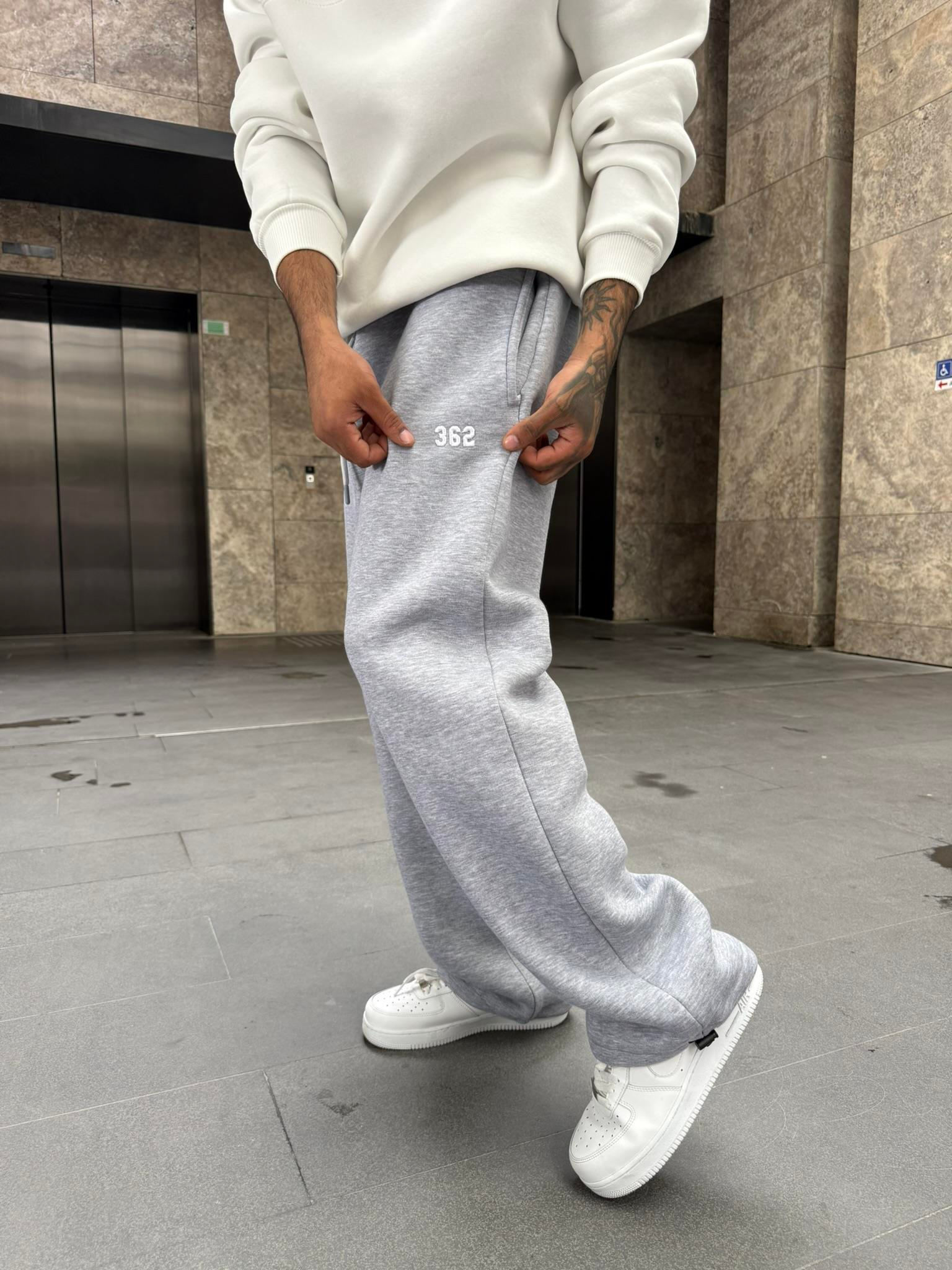 362 Premium Ayarlanabilir Paça Eşofman Altı - Gri