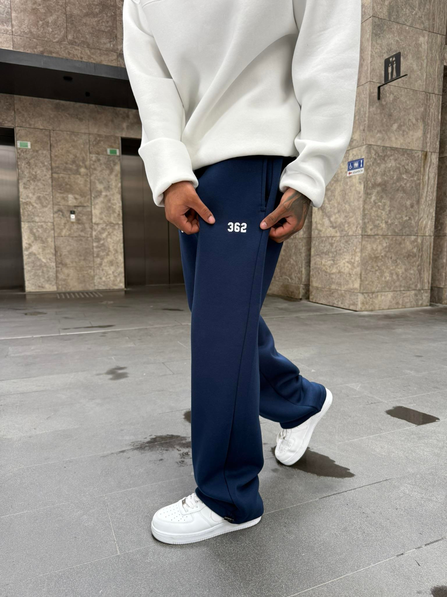 362 Premium Ayarlanabilir Paça Eşofman Altı - İndigo