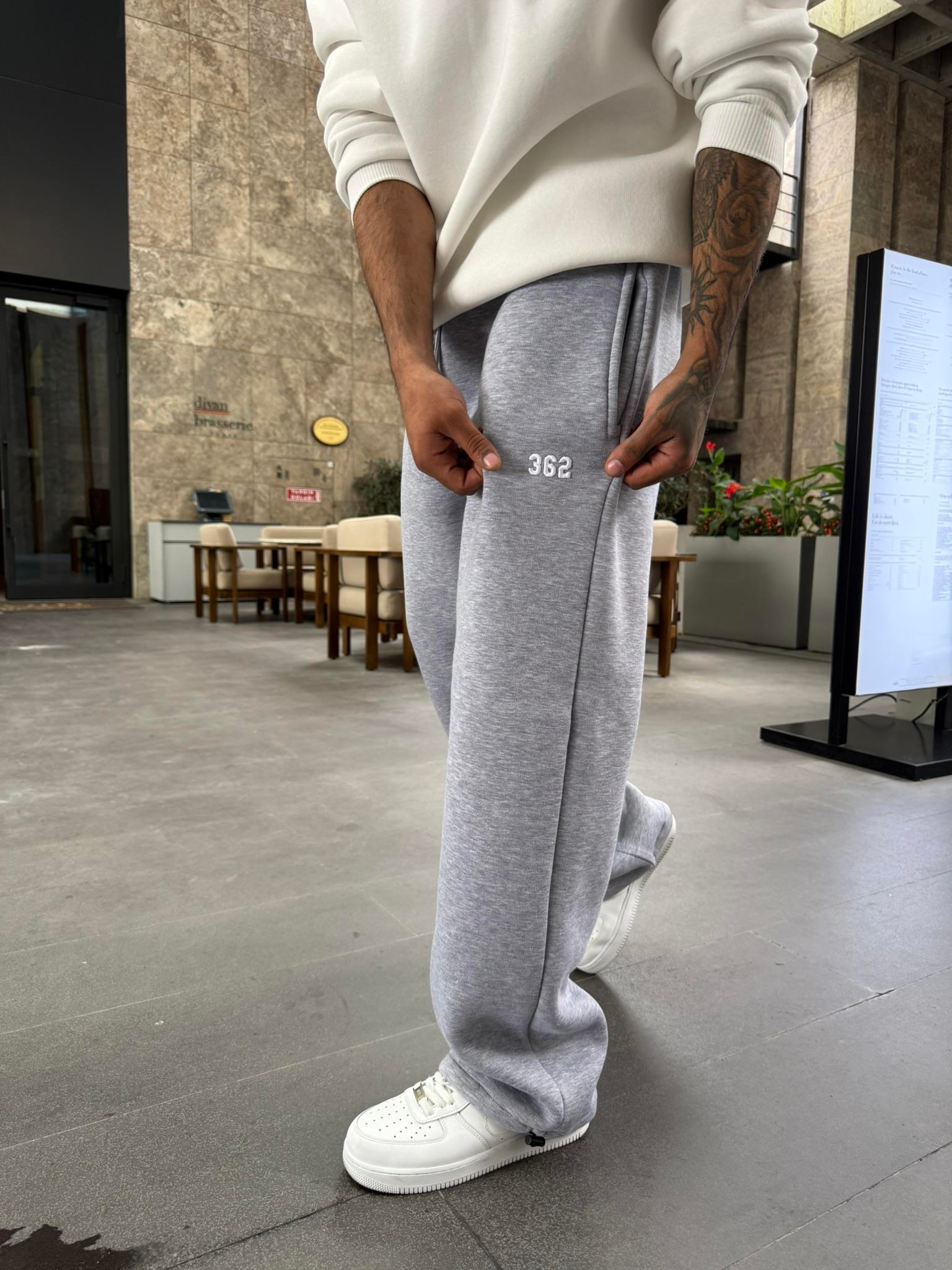 362 Premium Ayarlanabilir Paça Eşofman Altı - Gri