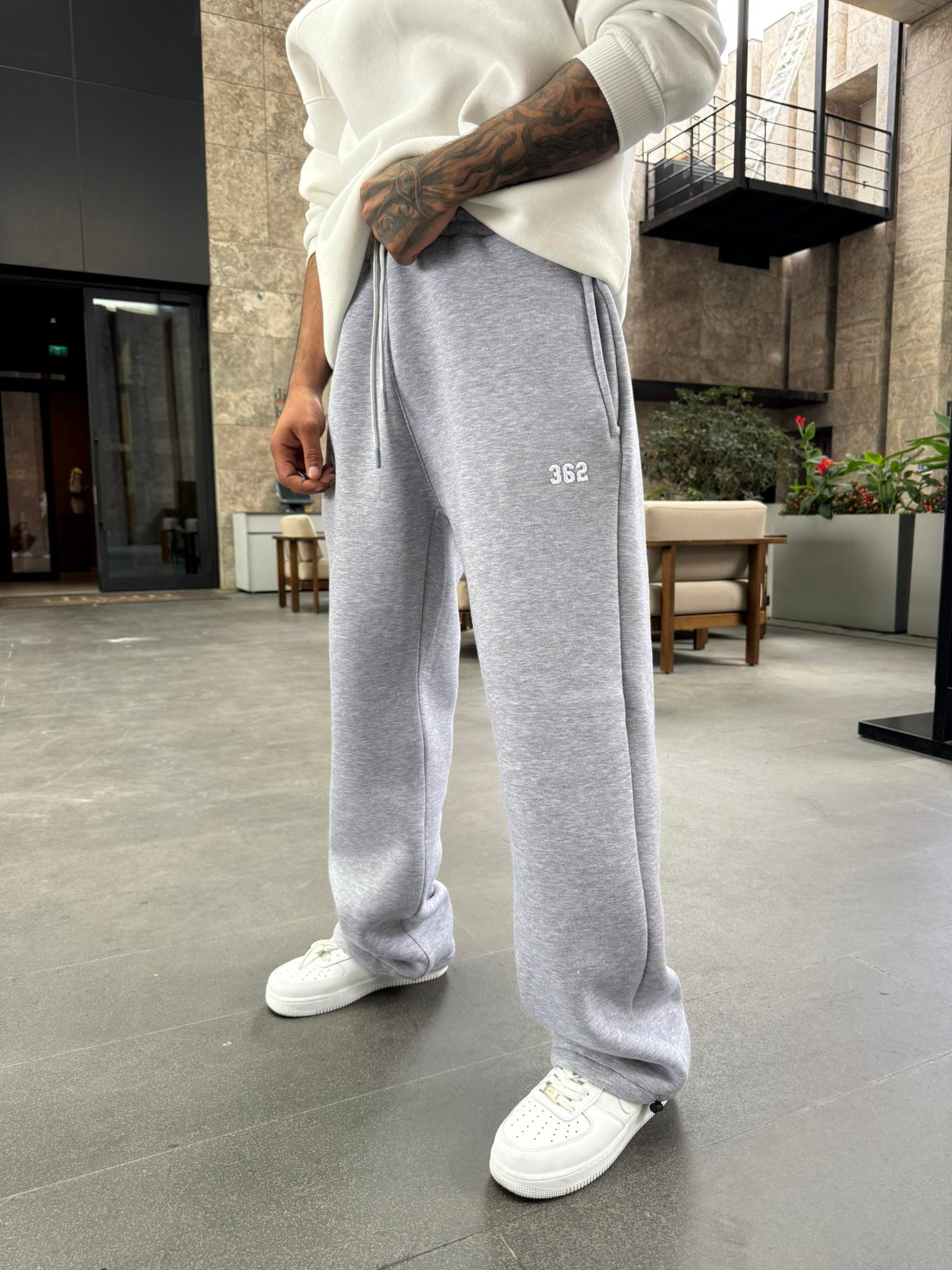 362 Premium Ayarlanabilir Paça Eşofman Altı - Gri