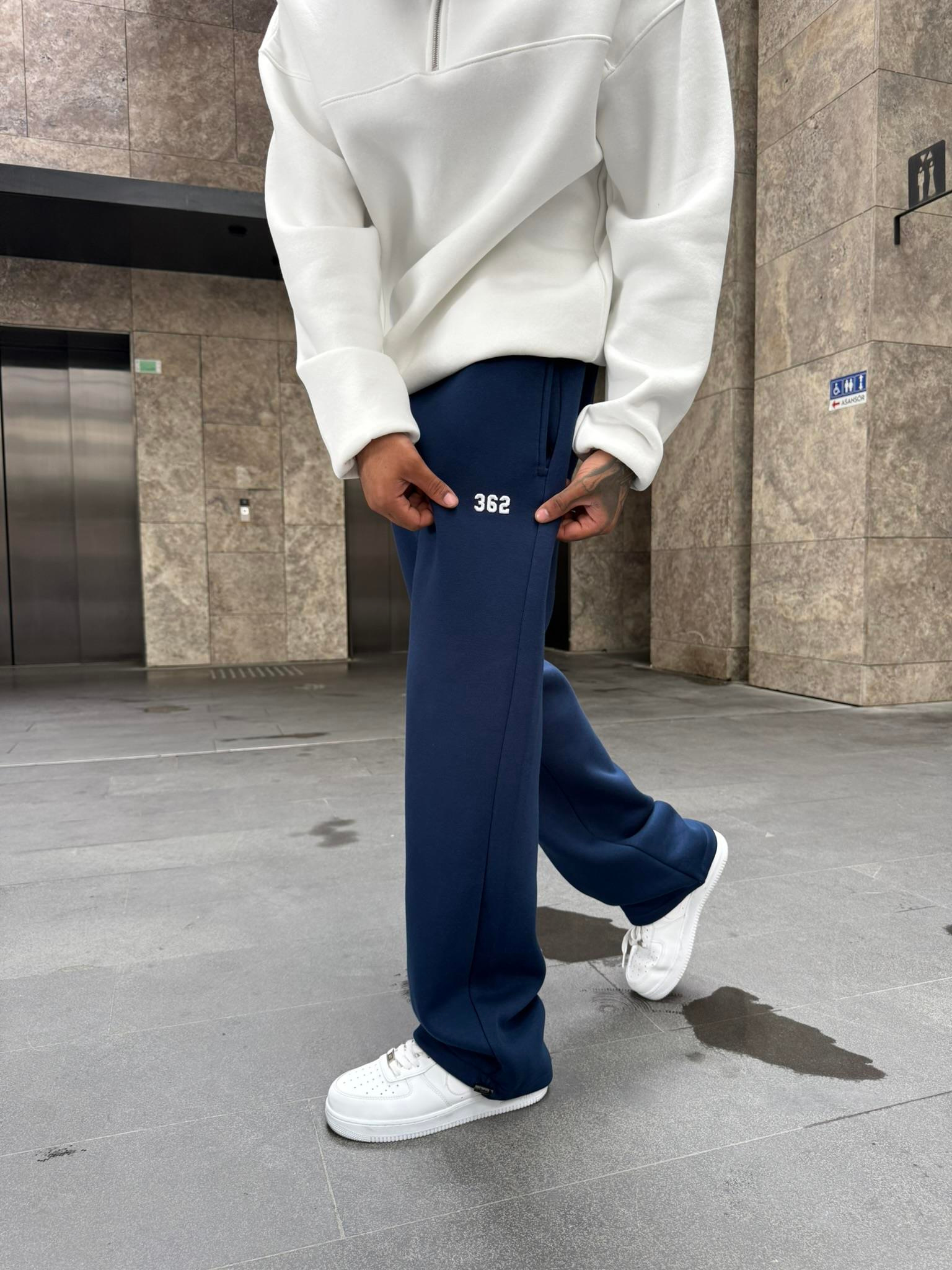 362 Premium Ayarlanabilir Paça Eşofman Altı - İndigo