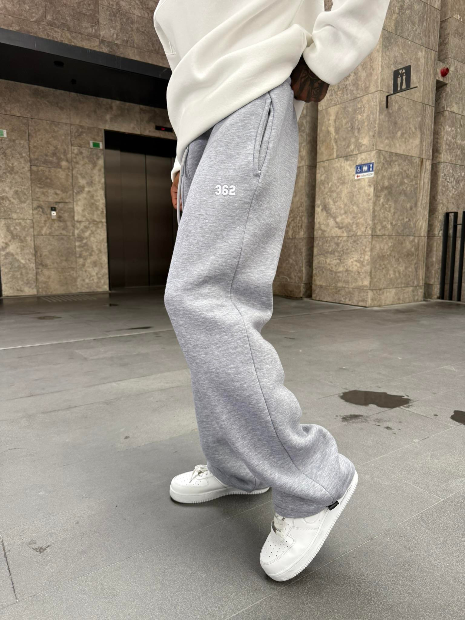 362 Premium Ayarlanabilir Paça Eşofman Altı - Gri