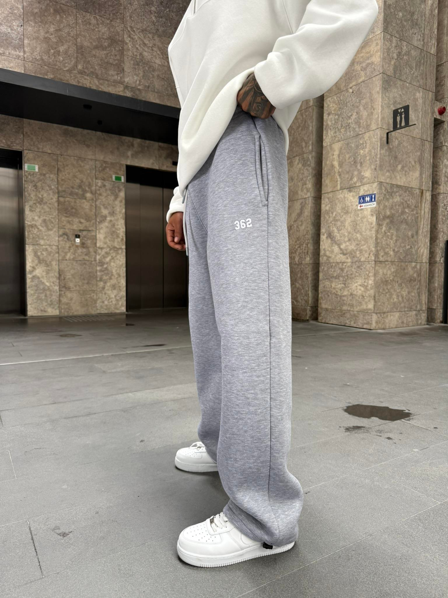 362 Premium Ayarlanabilir Paça Eşofman Altı - Gri