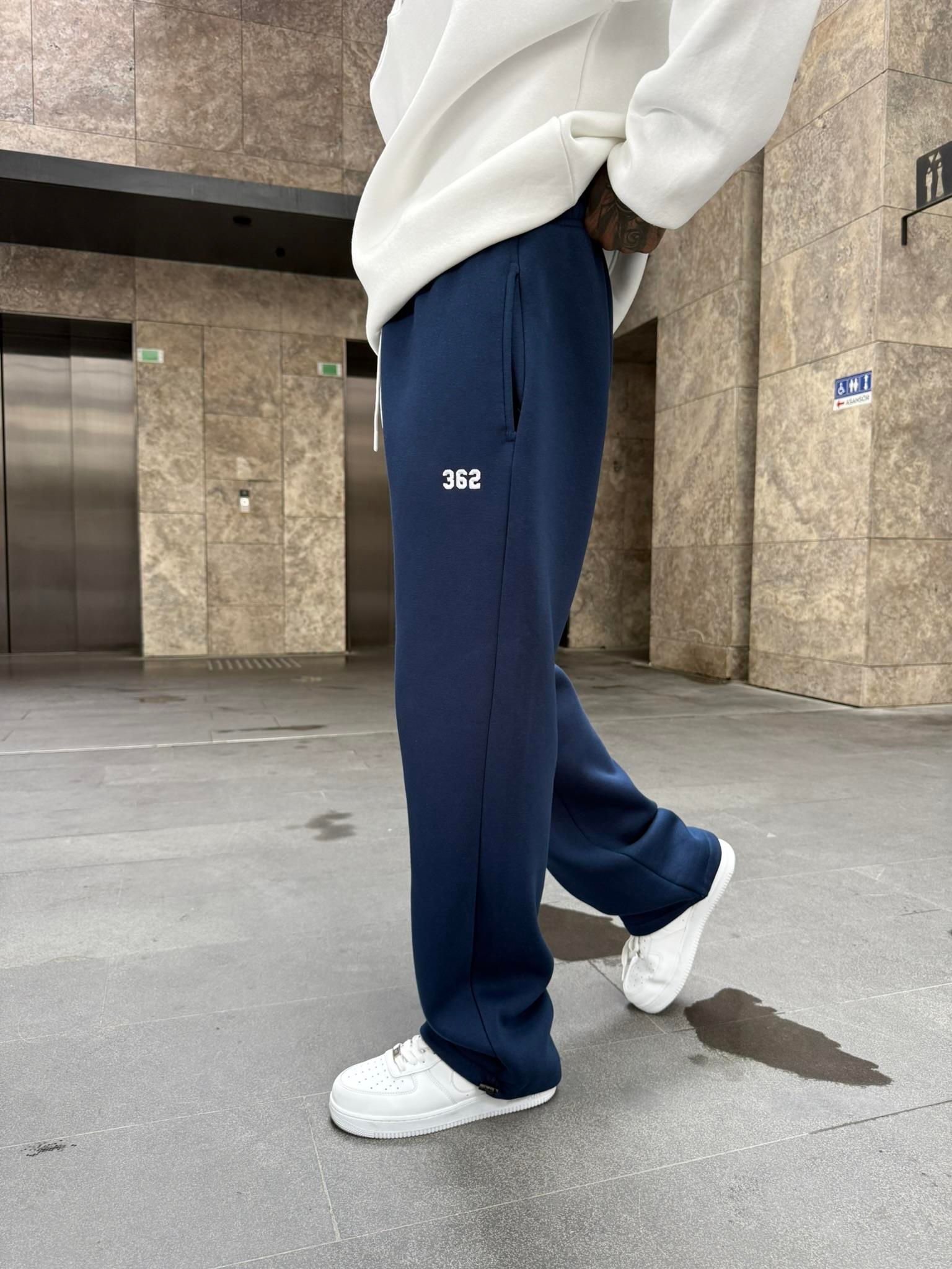 362 Premium Ayarlanabilir Paça Eşofman Altı - İndigo