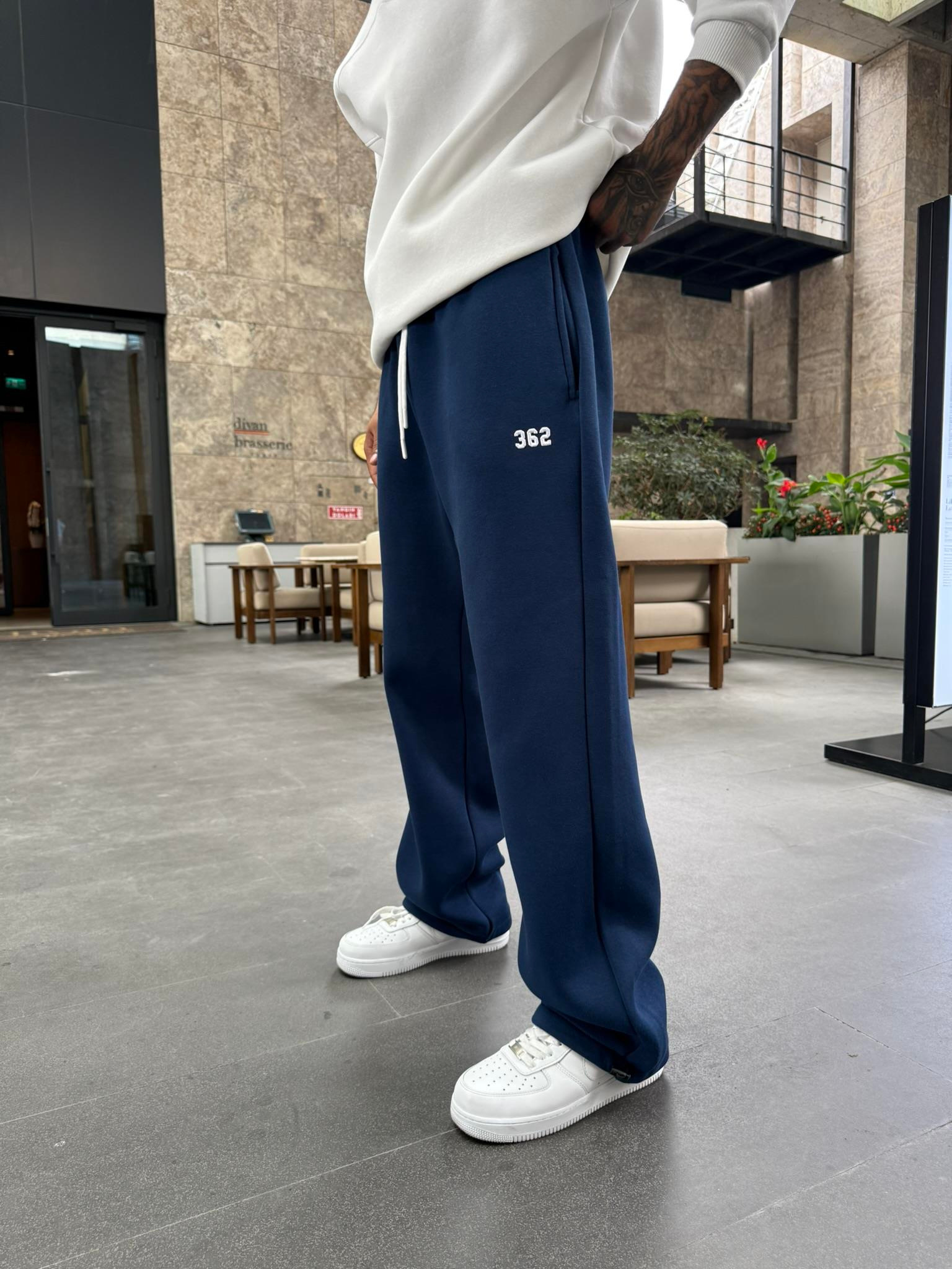 362 Premium Ayarlanabilir Paça Eşofman Altı - İndigo