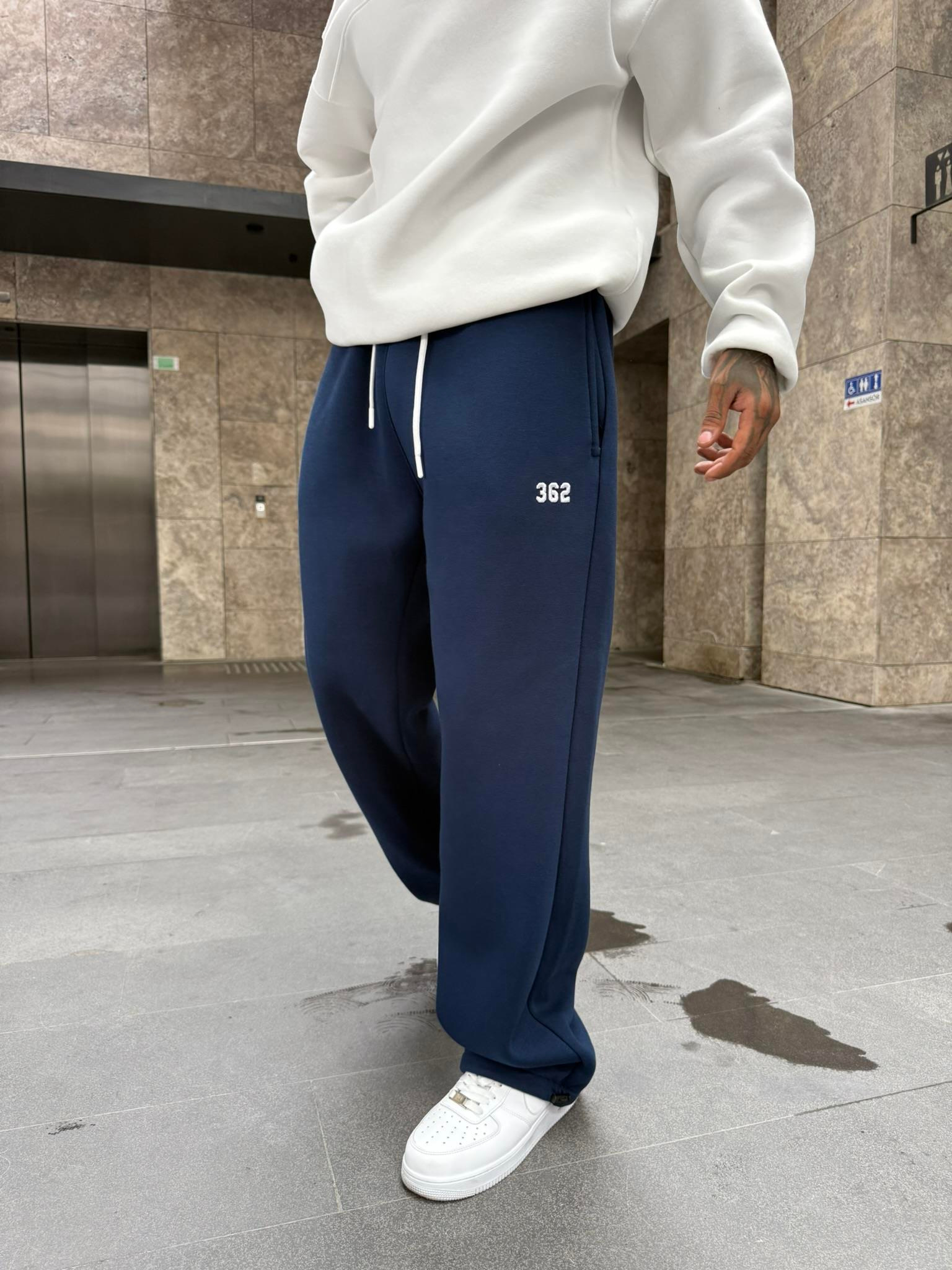 362 Premium Ayarlanabilir Paça Eşofman Altı - İndigo